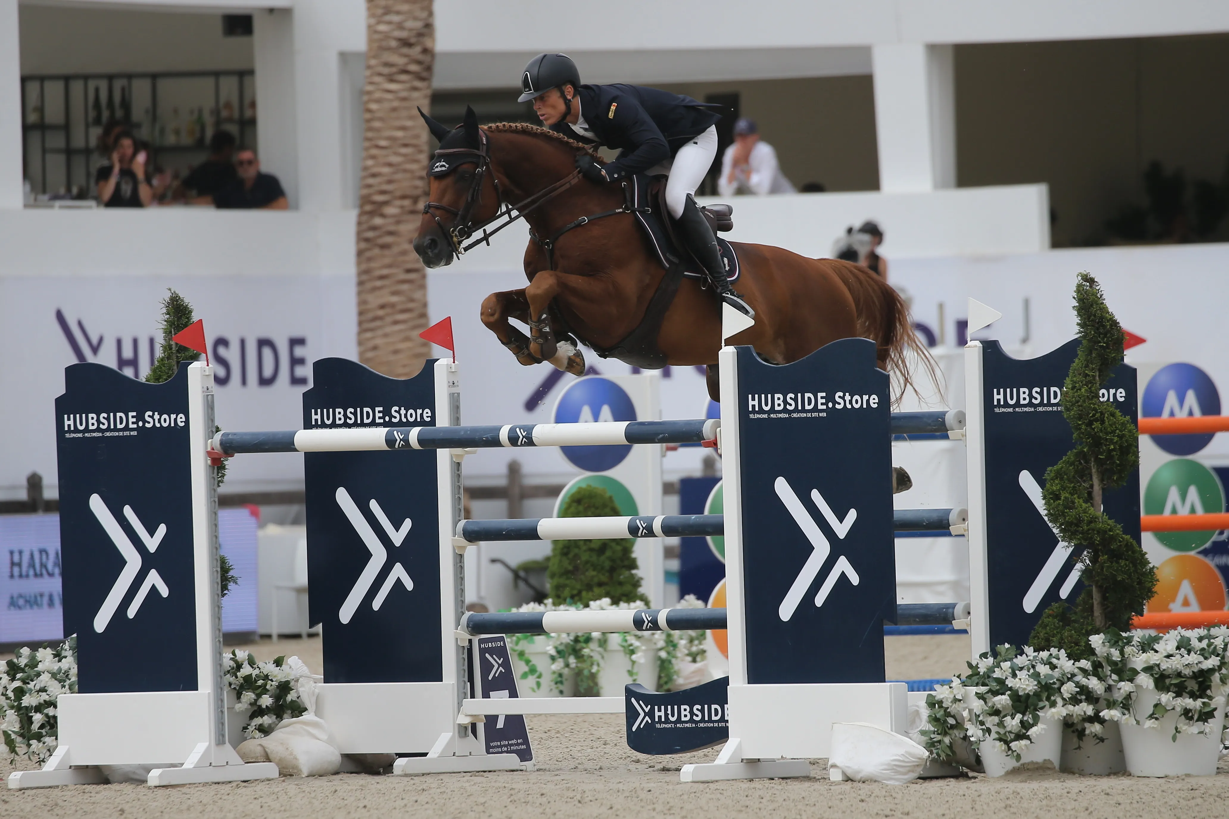 Au CSI 4* de Grimaud, le mois dernier, le couple s'est classé quatrième de l'épreuve cotée à 1,60m.