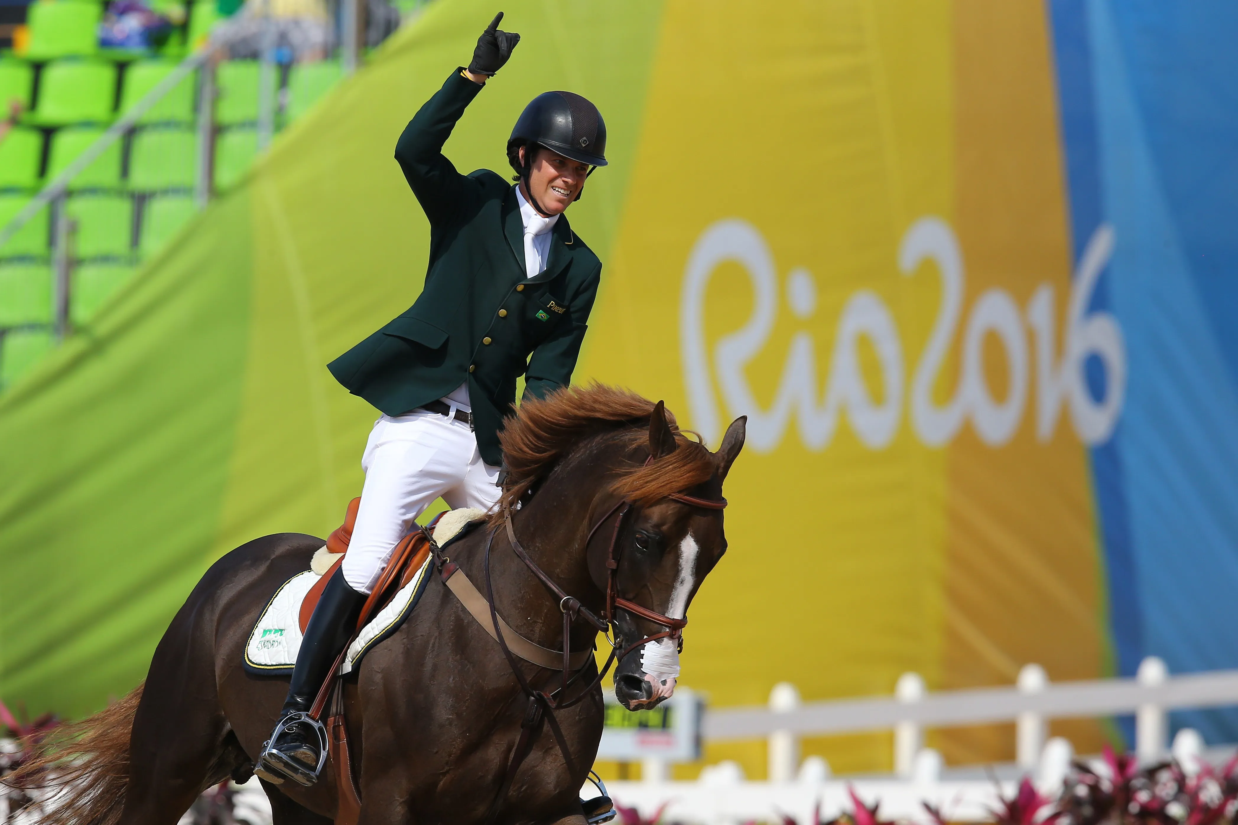 Le sans-faute de Pedro Veniss et son cheval de cœur devant leur public aux JO de Rio est l’un des plus beaux souvenirs du cavalier.