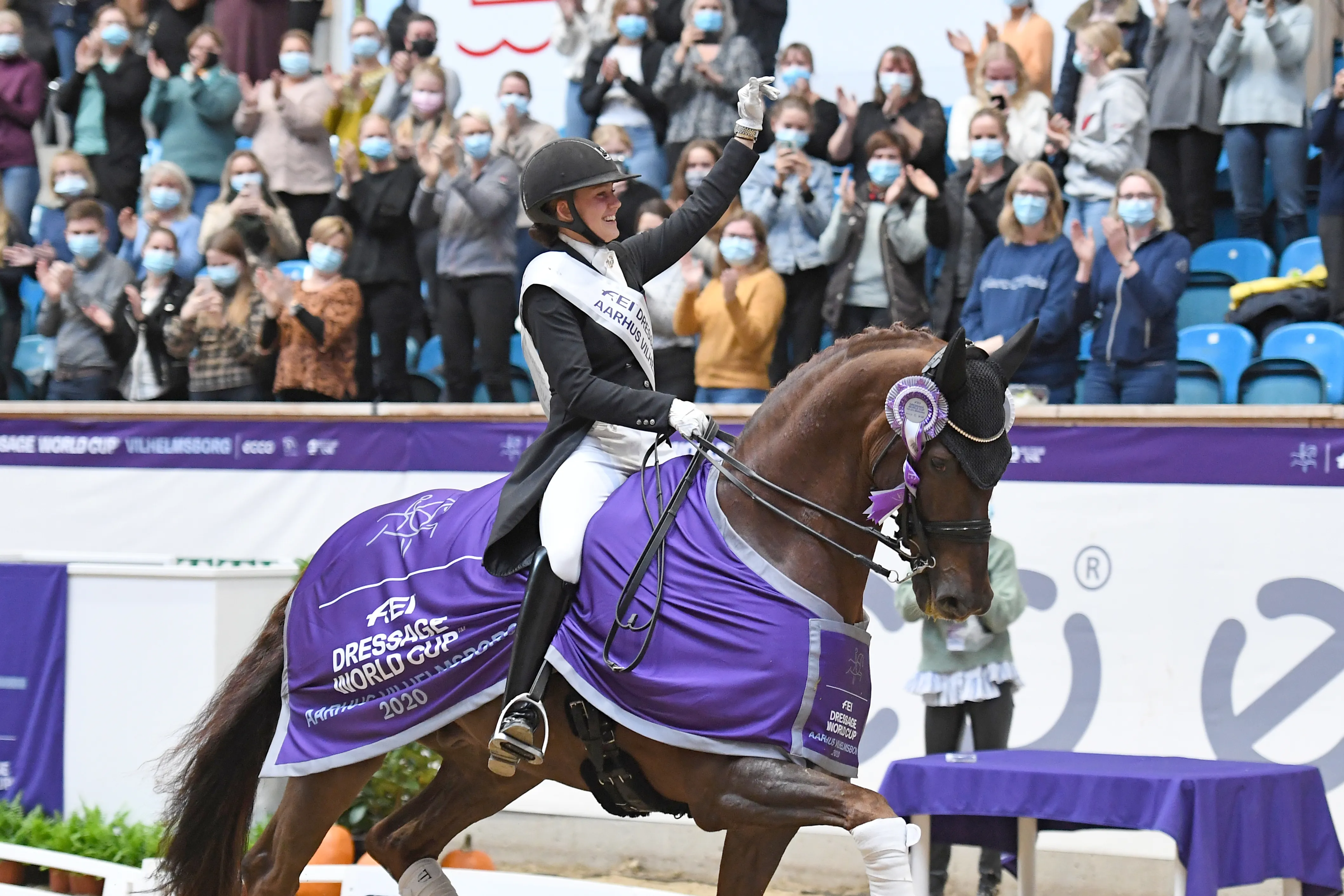 Avec Bohemian, l’amazone s’est imposée à l’automne dernier lors de l’étape de la Coupe du monde d’Aarhus, au Danemark.