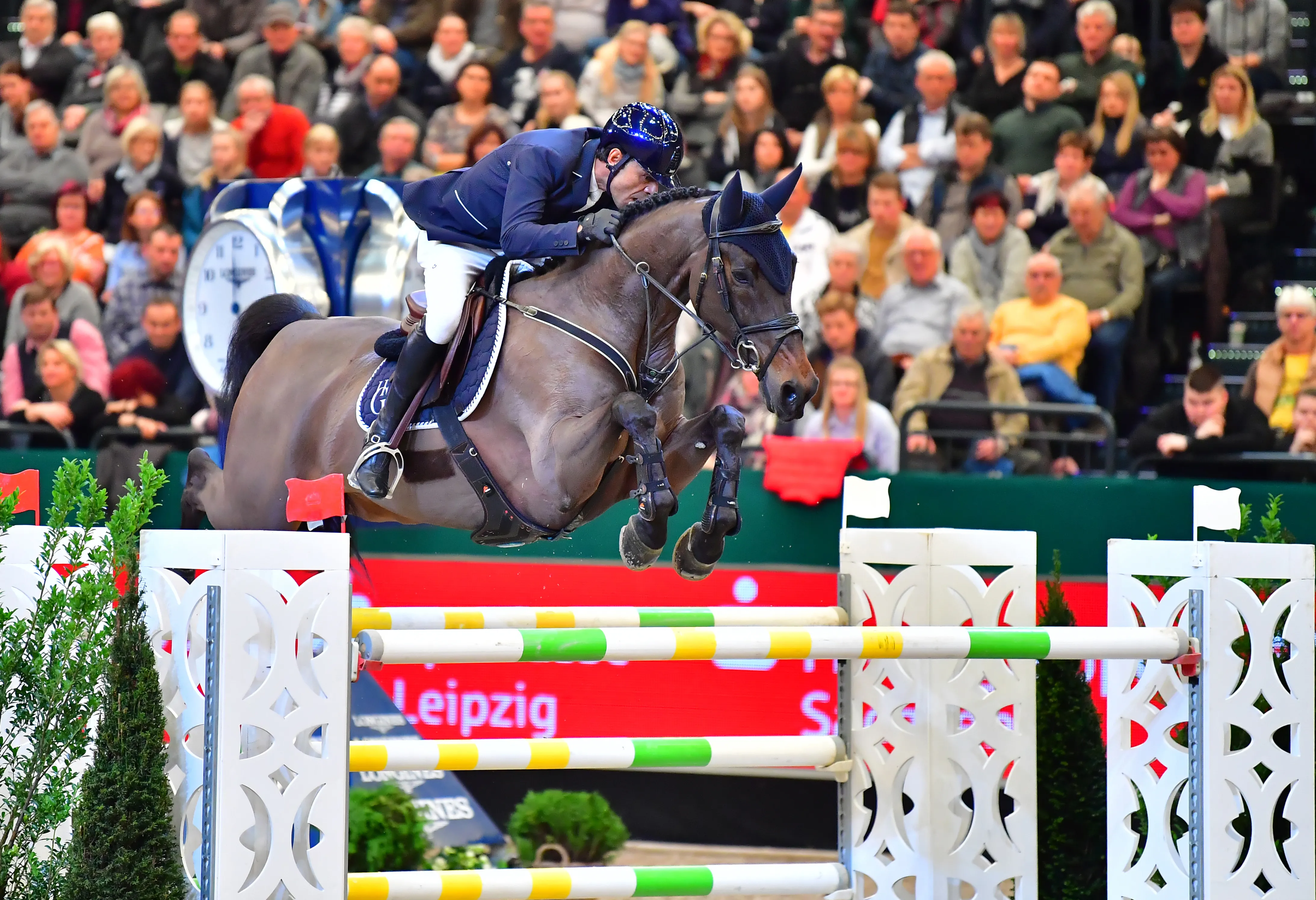 Malgré tous les risques pris, Carlos Enrique Lopez Lizarazo a dû s'incliner à Leipzig.