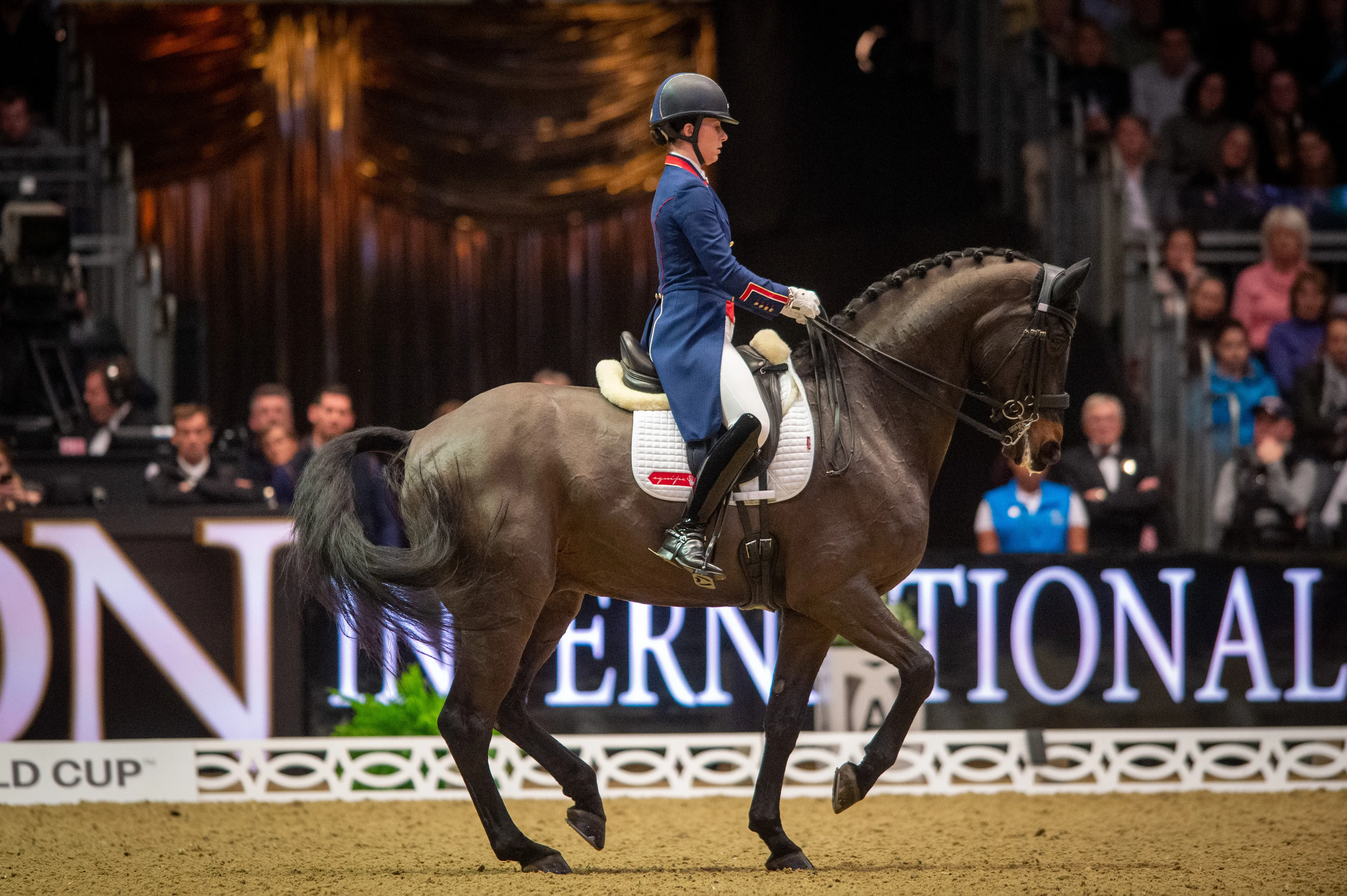 Malgré une égalité parfaite, Charlotte Dujardin a dû s'incliner pour des notes artistiques moins importantes que Frederic Wandres.