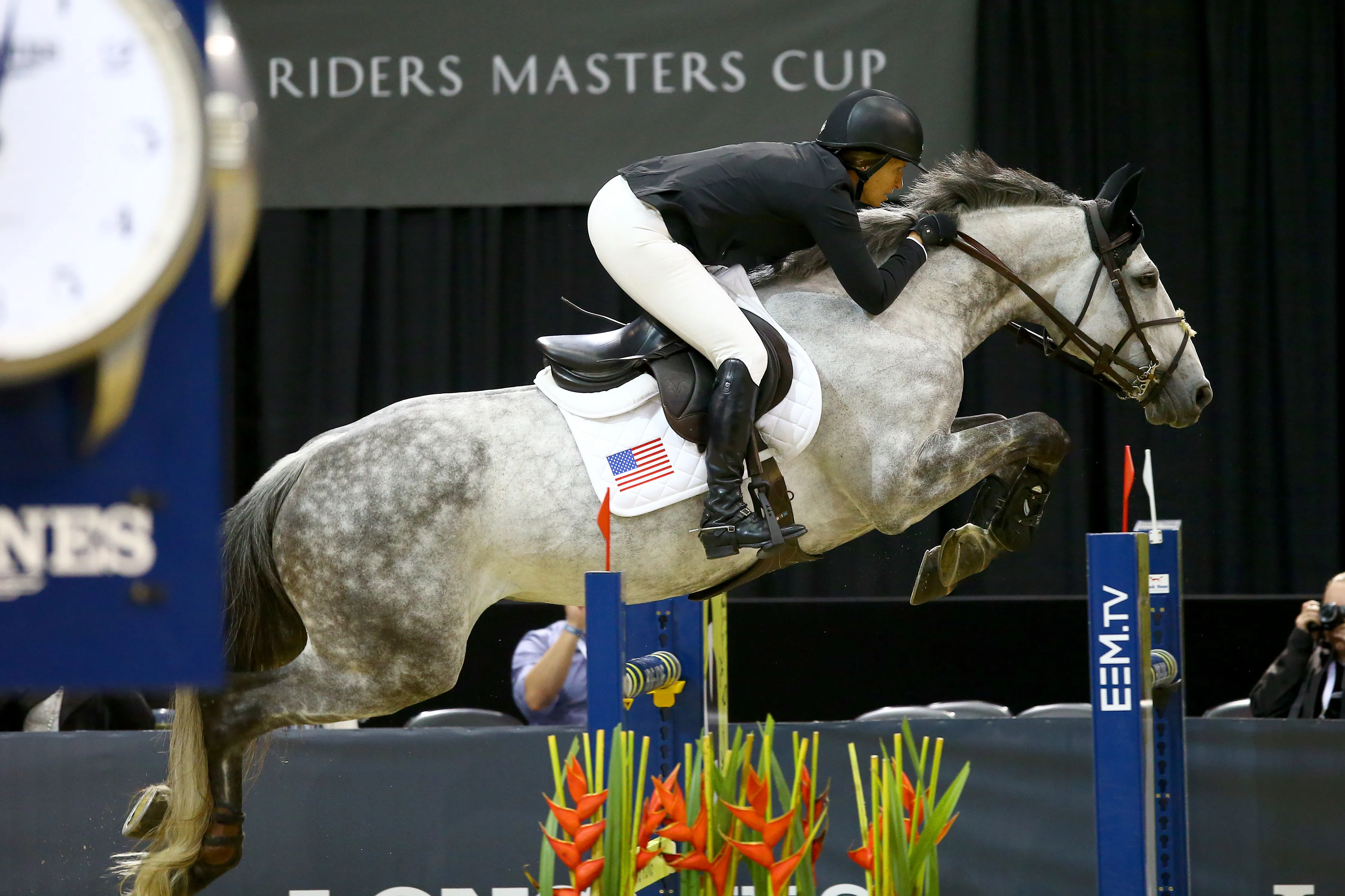 Beezie Madden est la seule de son équipe à avoir remporté son duel en première manche.