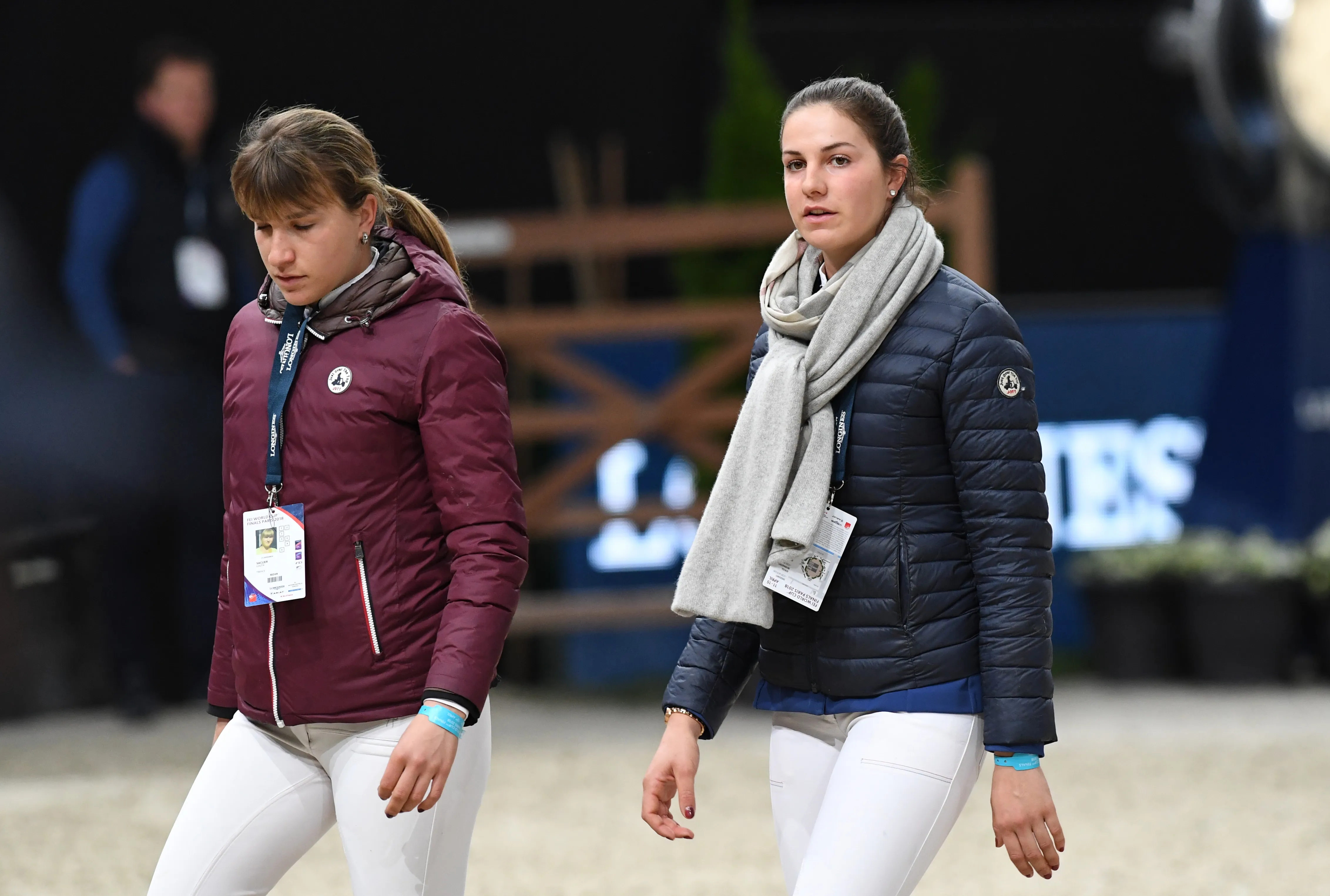 Ici aux côtés de sa sœur Lolita, Lalie Saclier compte bien se faire un nom à force de travail.