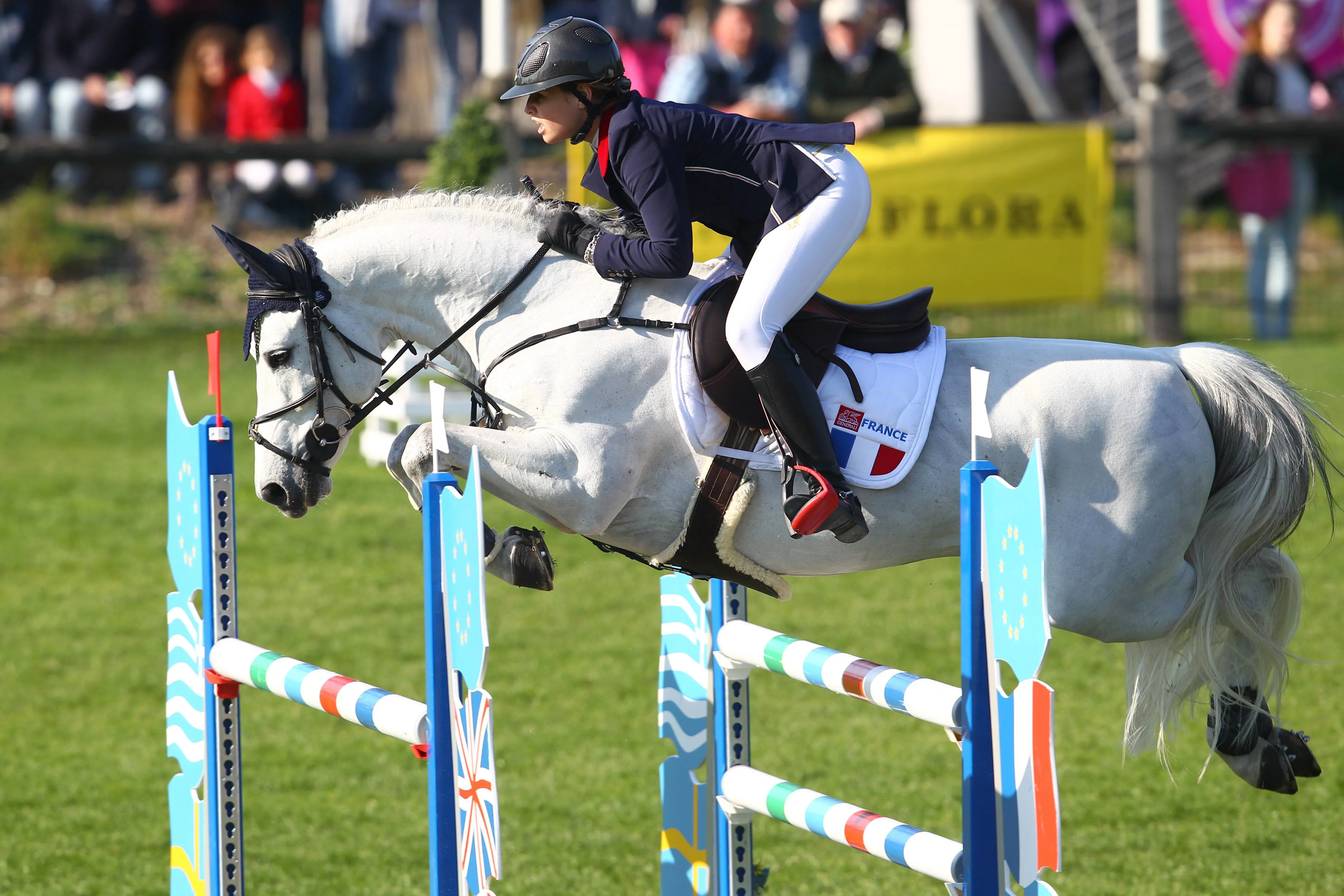 Avec Rexter d'Or, Victoria Tachet a pu apprendre la rigueur du haut niveau. 