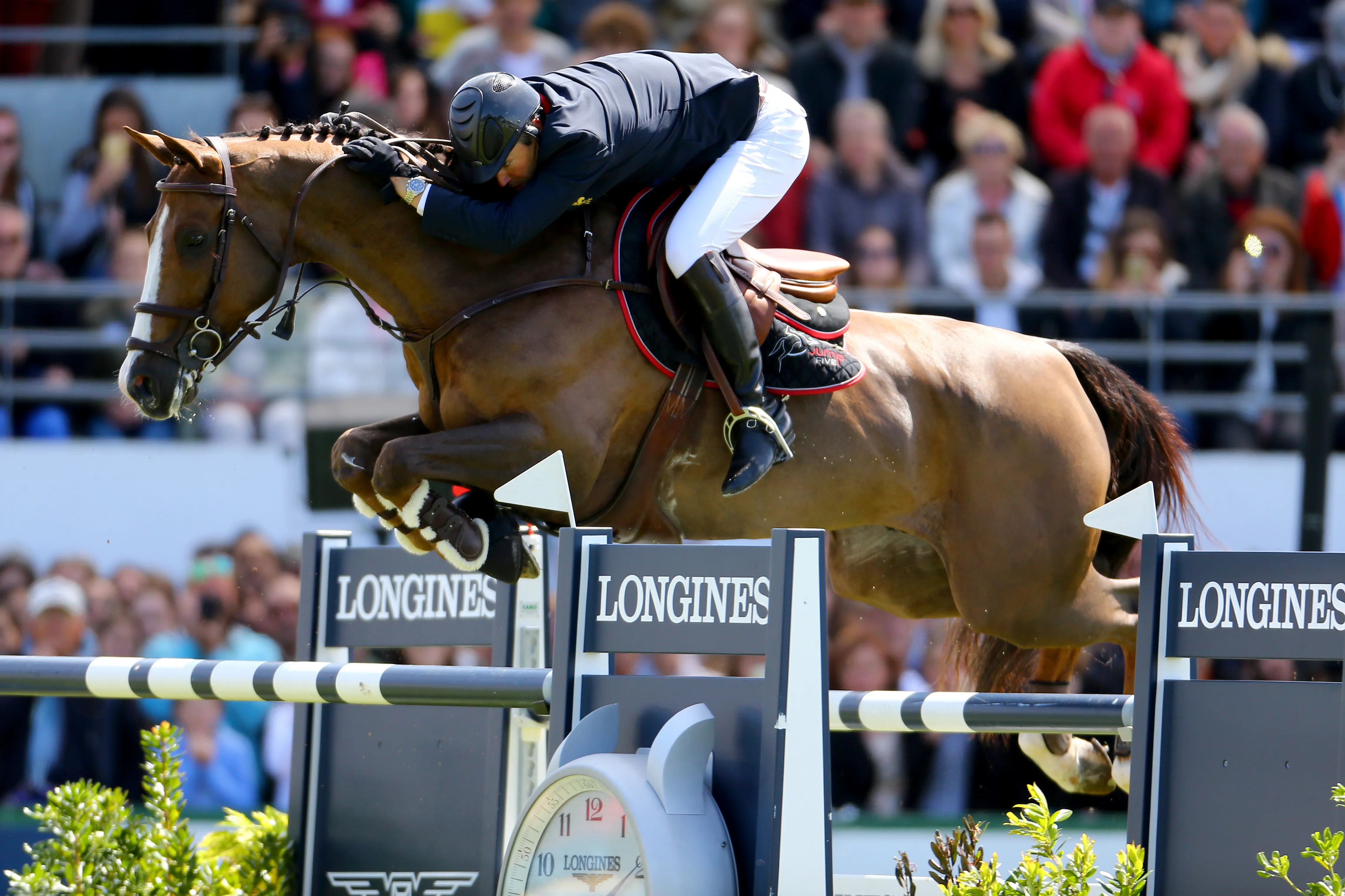 Patrice Delaveau et Aquila*HDC ont brillé dans ce Grand Prix, de bonne augure pour la suite de la saison !