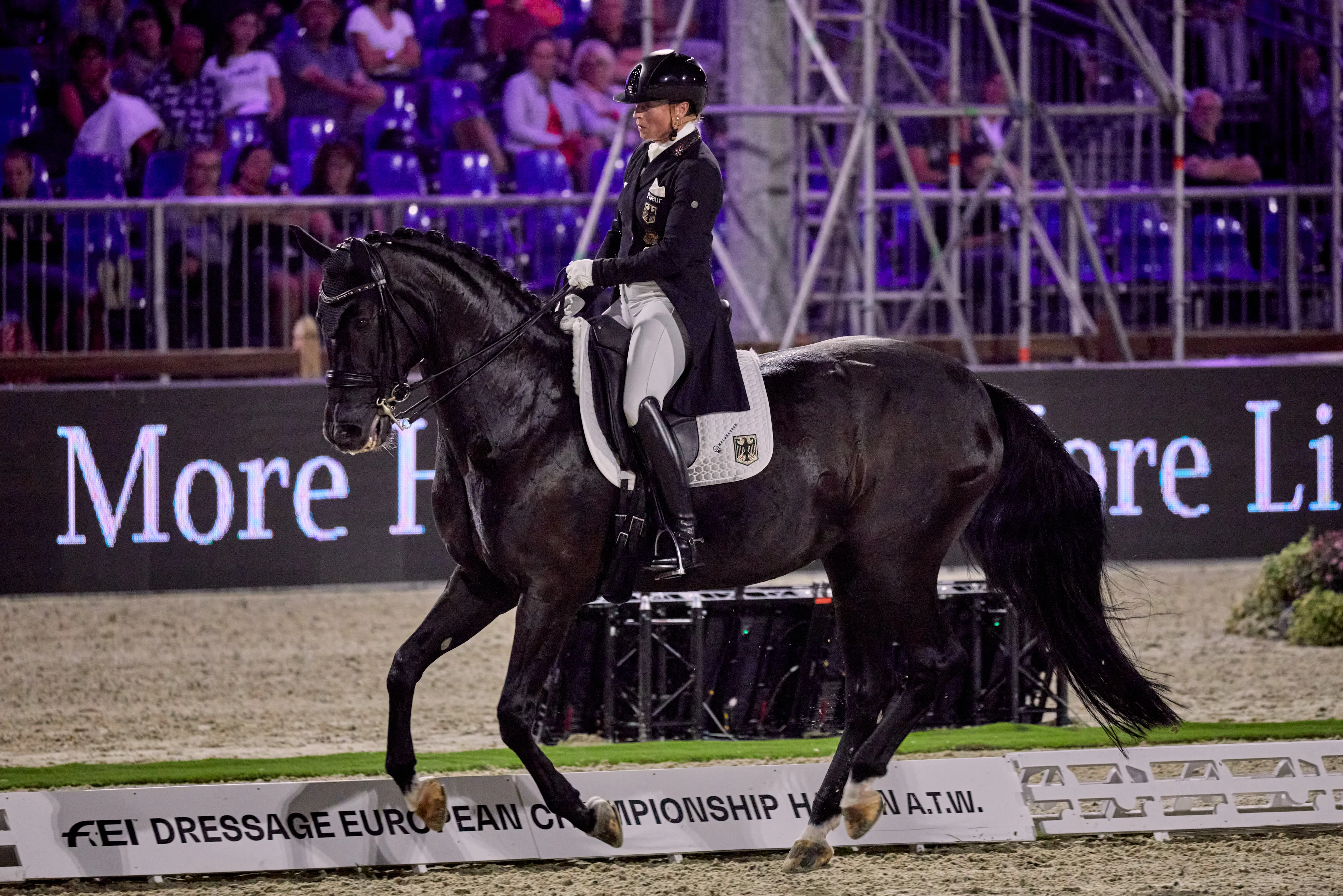 Isabell Werth et Weihegold. 