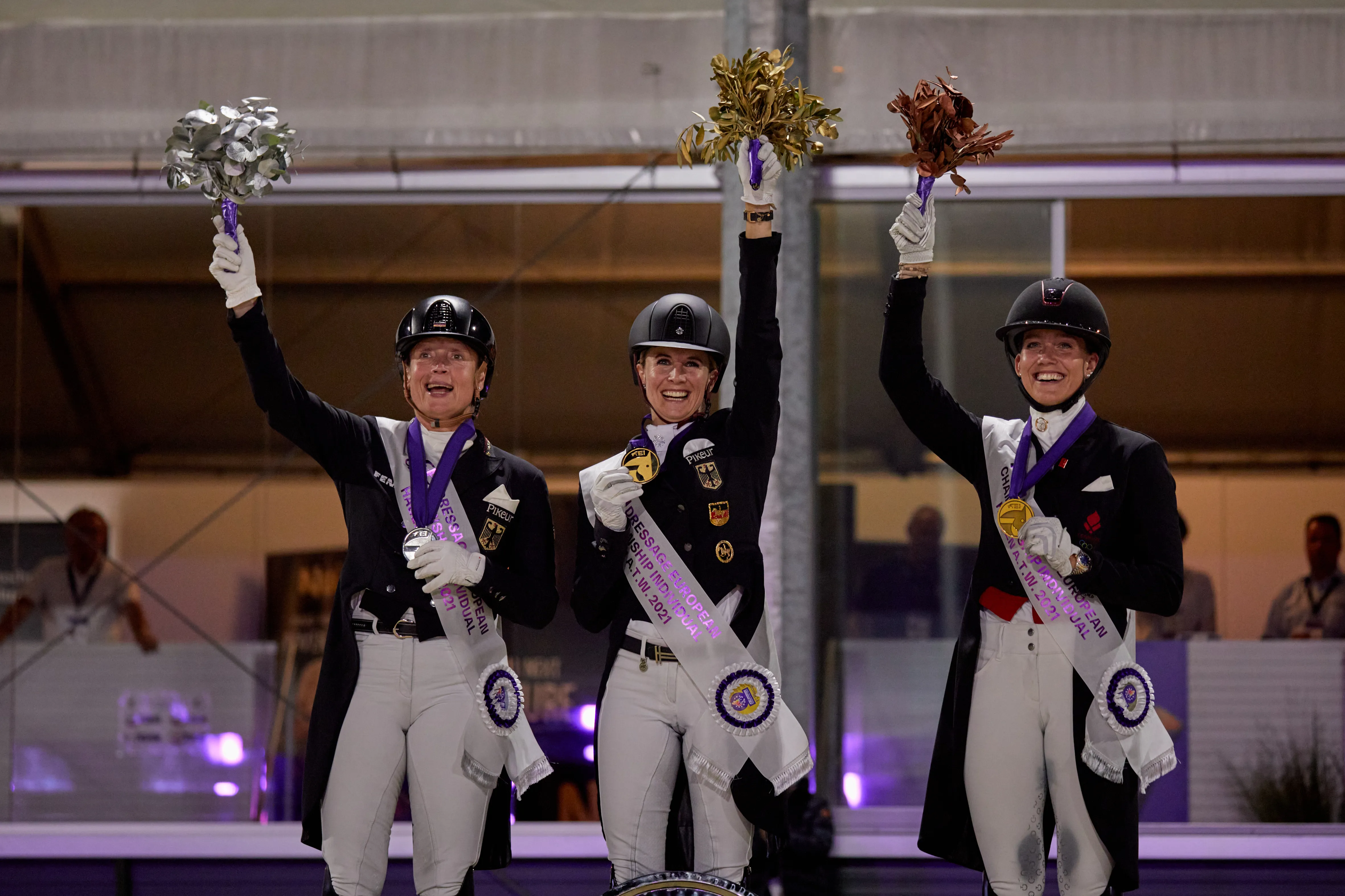 Le podium européen du Grand Prix Spécial version 2021.