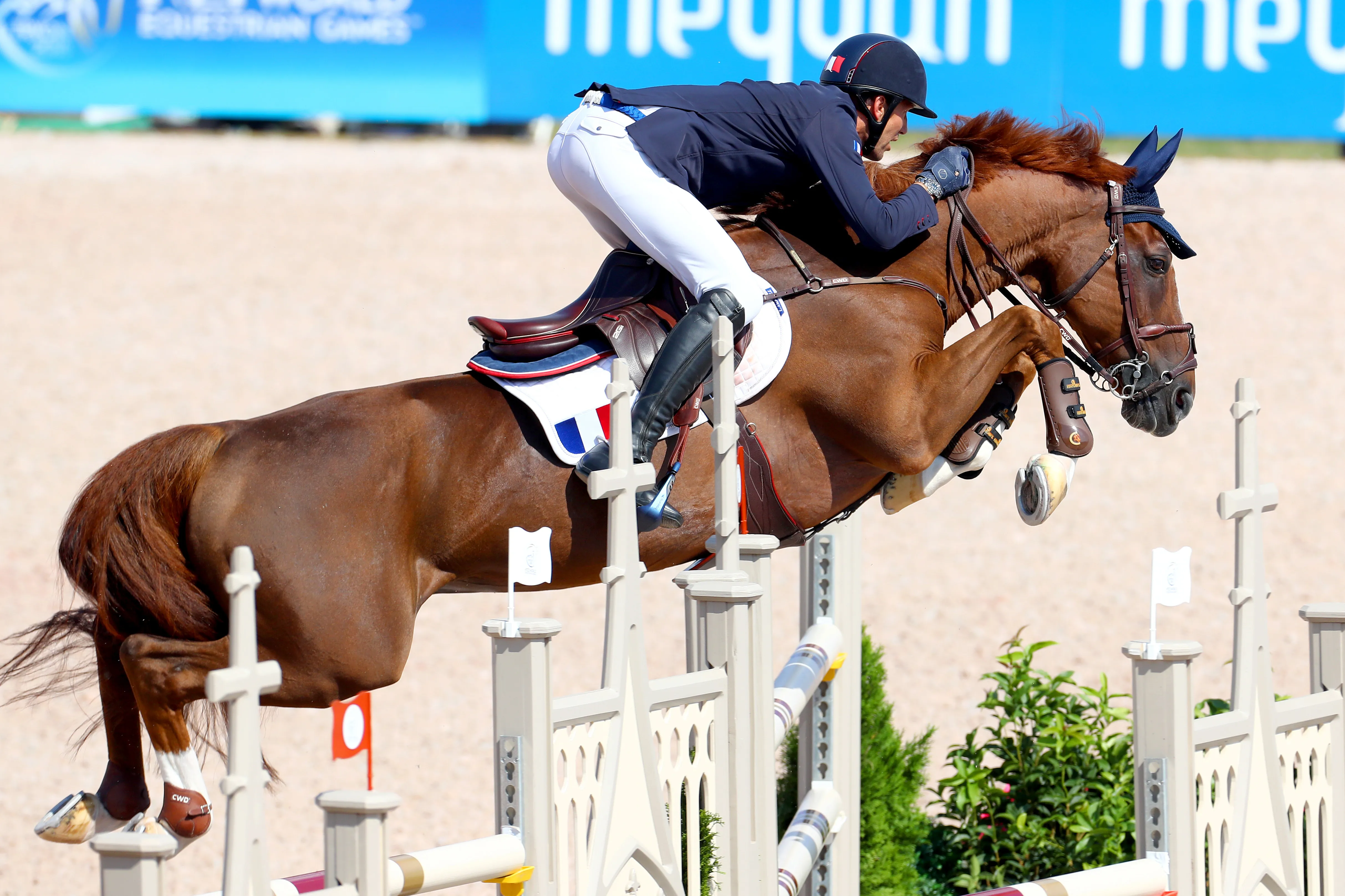 Déçu de sa faute, Kevin Staut a souligné le superbe état de forme de Rêveur de Hurtebise*HDC.