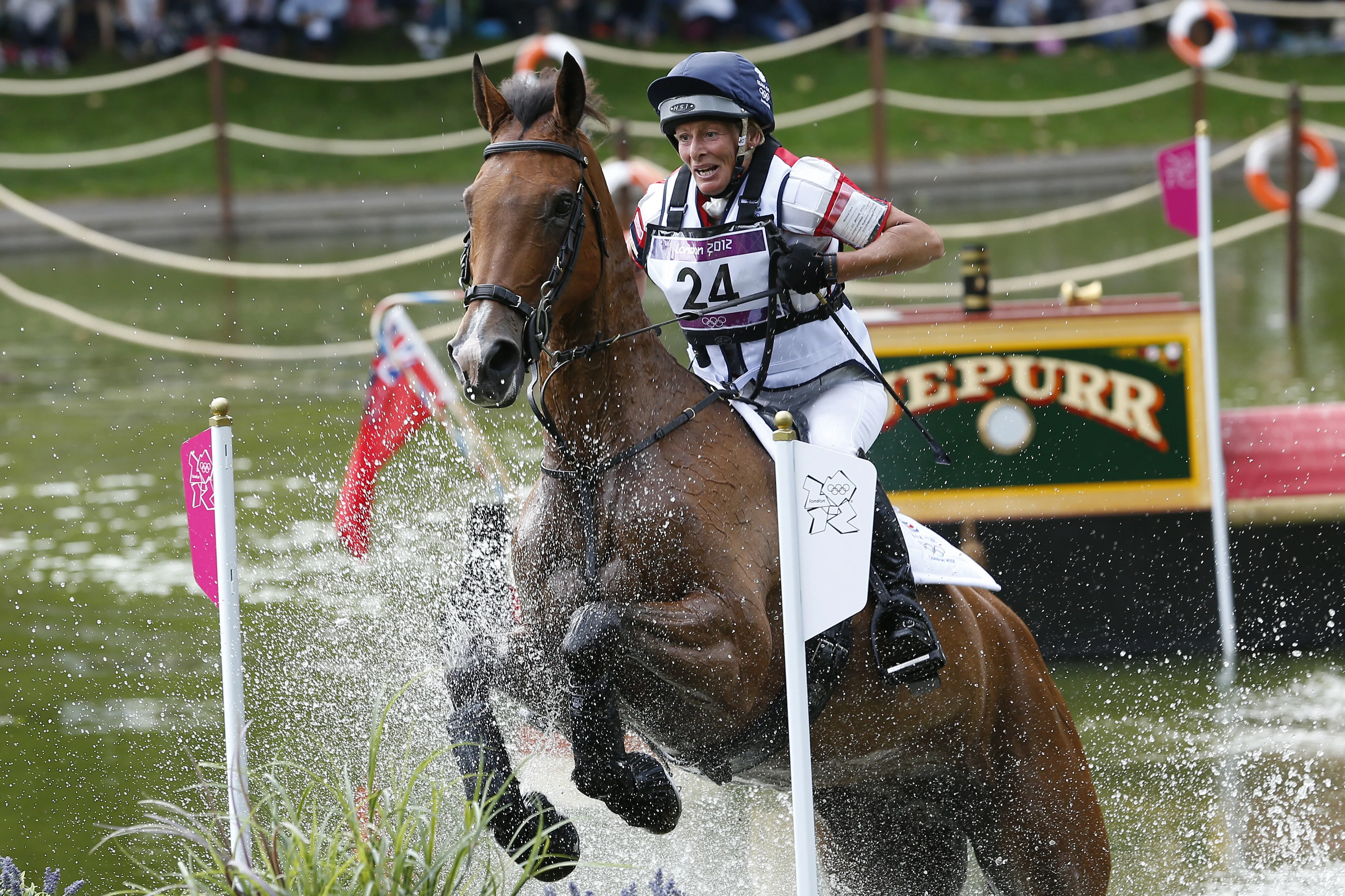 Marie King a obtenu quelques-uns des plus beaux résultats de sa carrière avec deux fils de Cavalier Royale, Imperial Cavalier ici aux Jeux olympiques de Londres en 2012.