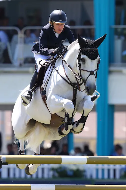 Meredith Michaels-Beerbaum a fait mieux que sauver l'honneur allemand en terminant troisième avec Fibonacci 17.