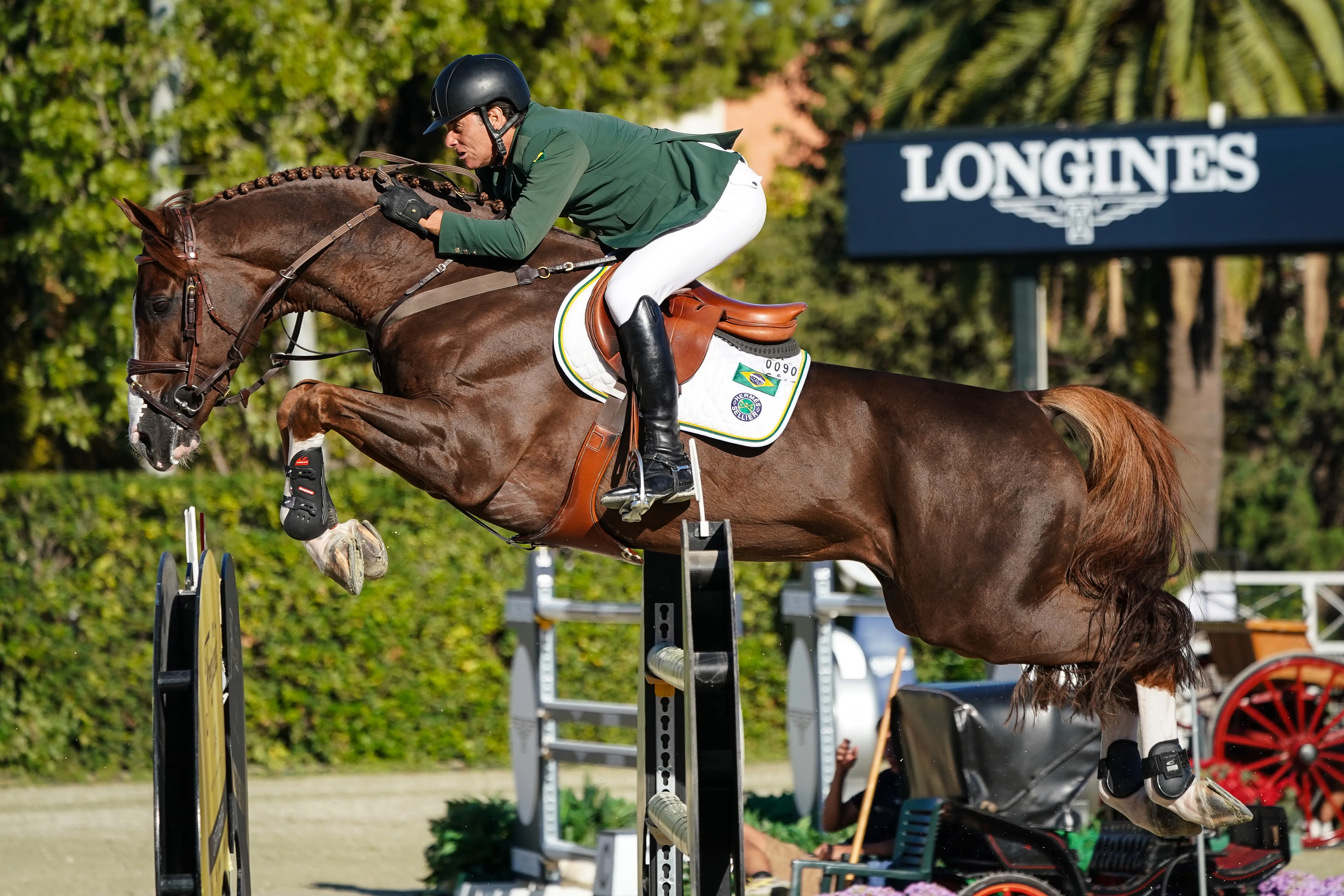 Le cavalier apprécie tout particulièrement le format proposé par la finale des Coupes des nations de Barcelone. 