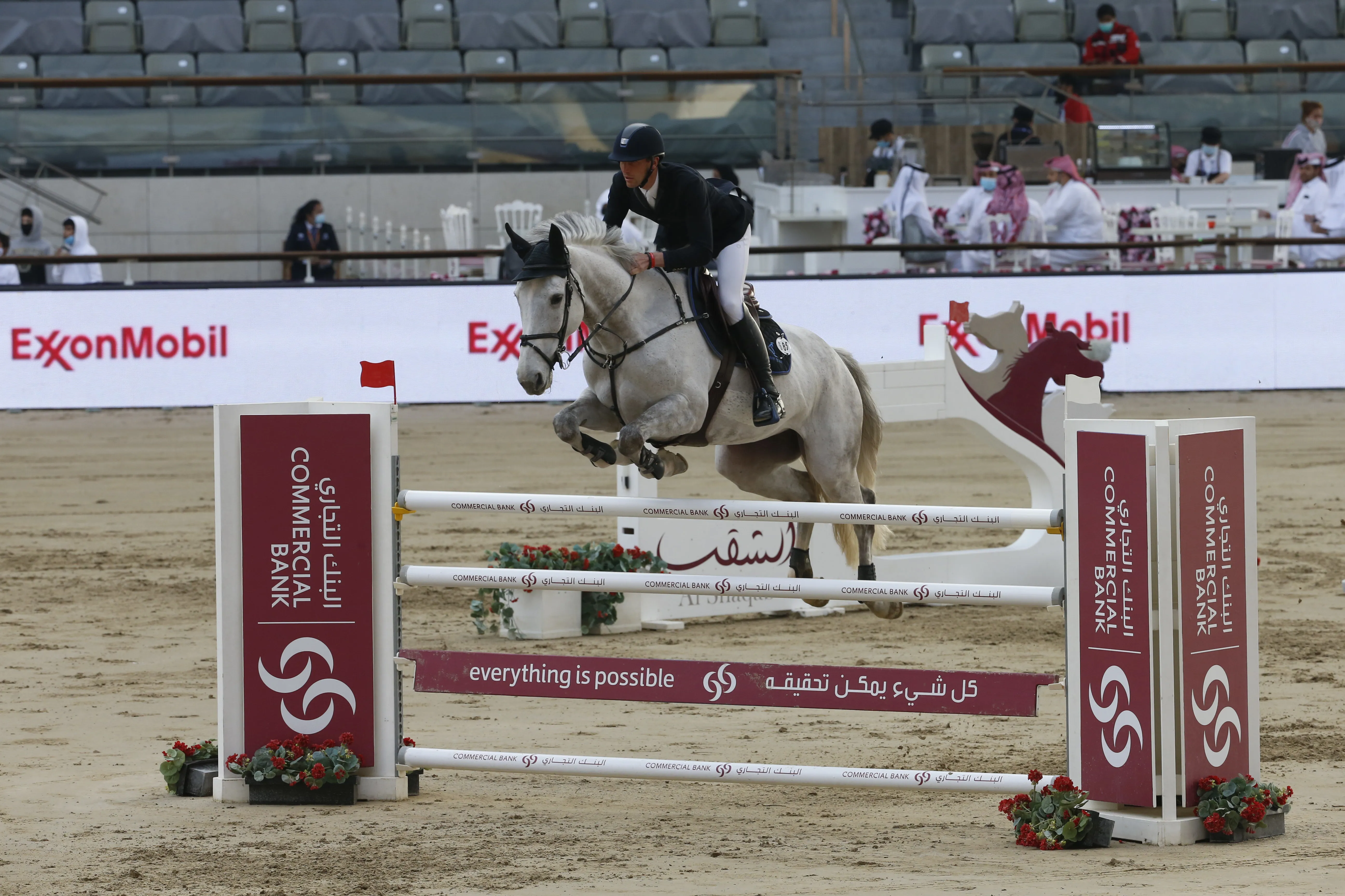 Tolède de Mescam*Harcour, ici à Doha, est en quarantaine depuis son retour du Qatar.