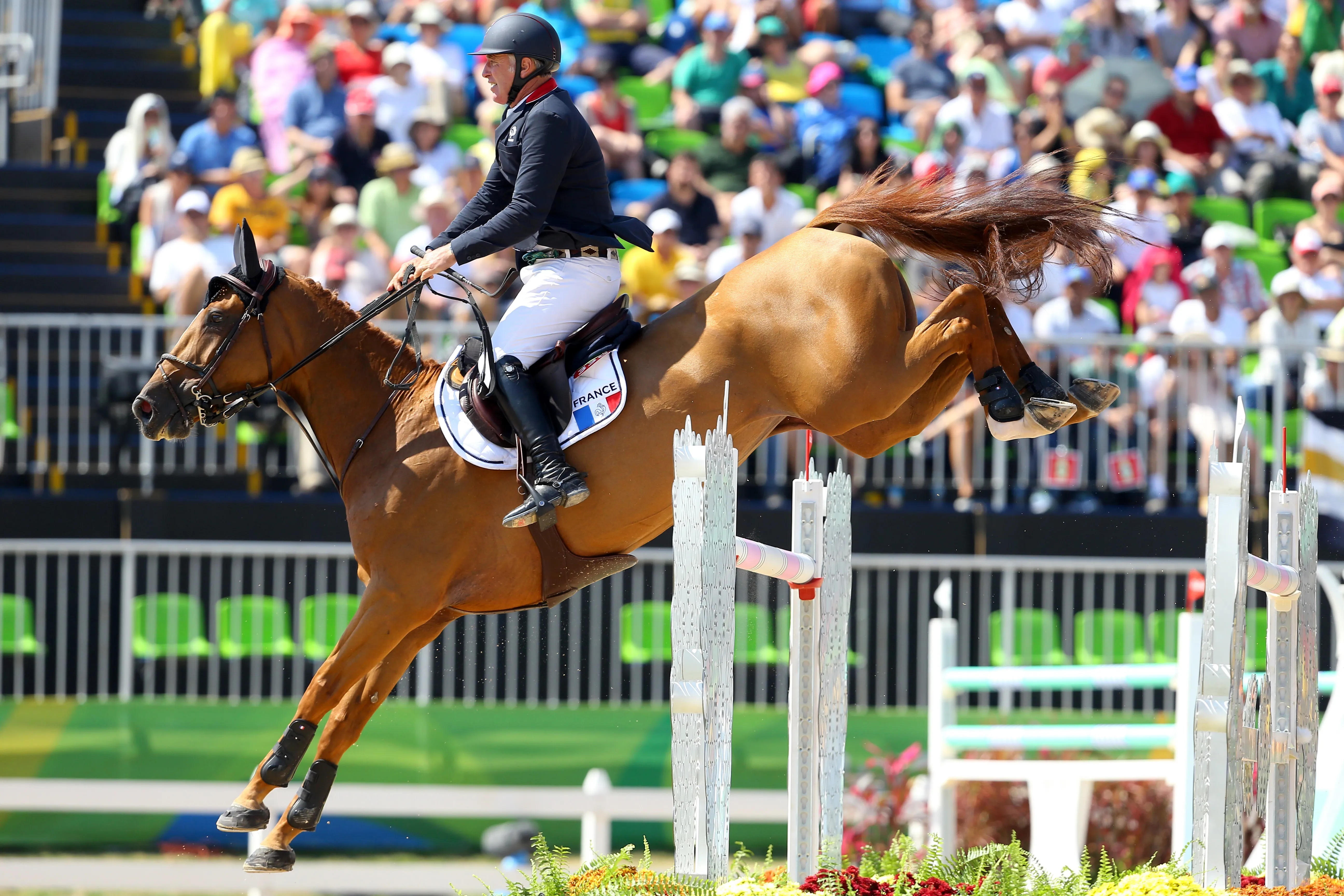 Roger-Yves Bost et Sydney Une Prince ont activement participé à la belle médaille d'or par équipes aux Jeux olympiques de Rio de Janeiro en 2016.
