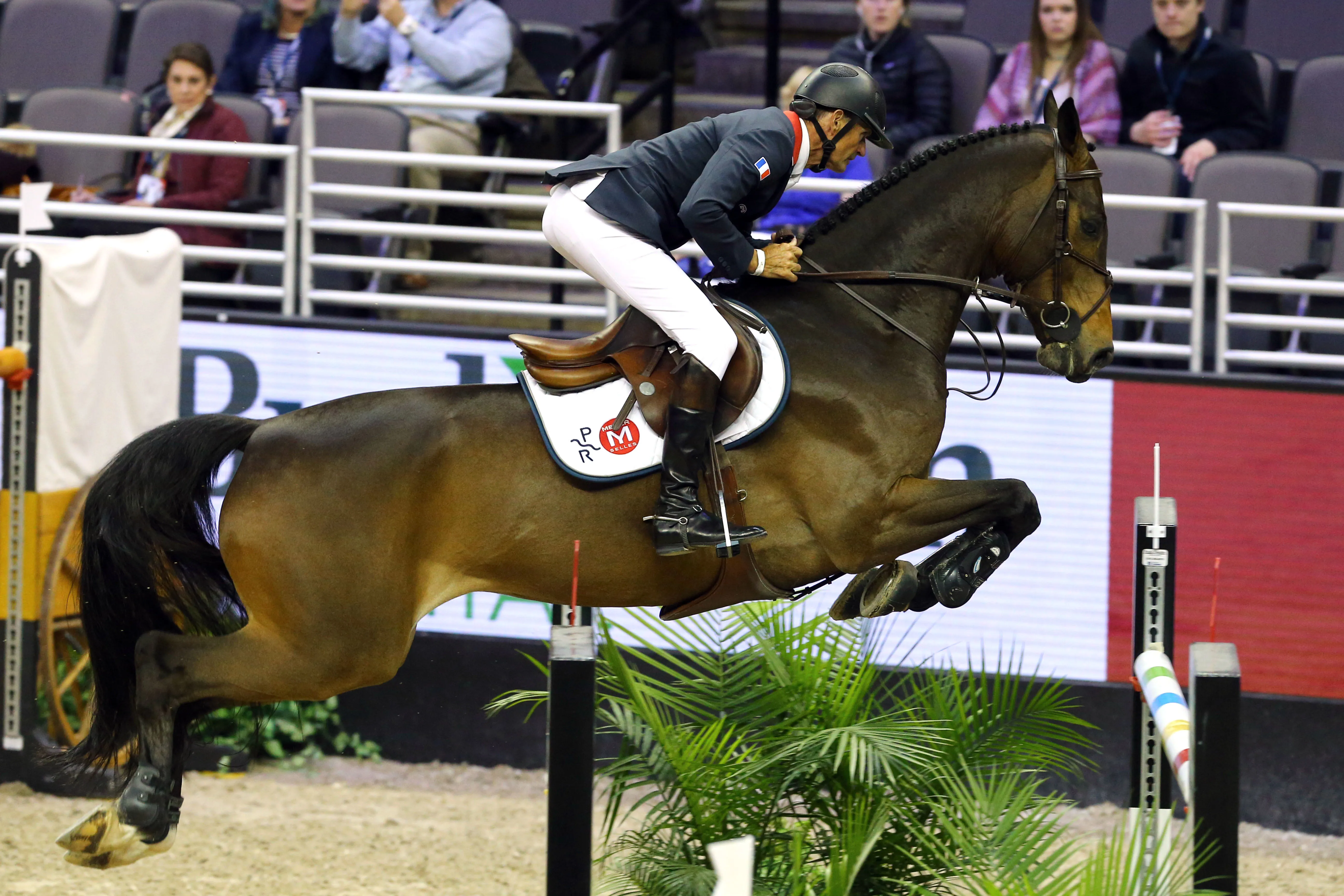 Éric Navet a signé la meilleure performance française ce soir, en prenant la douzième place avec Catypso.