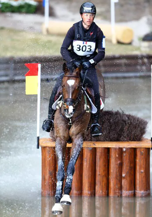Arnaud Boiteau et Quoriano*ENE-HN au CICO 3* de Fontainebleau l'année dernière.