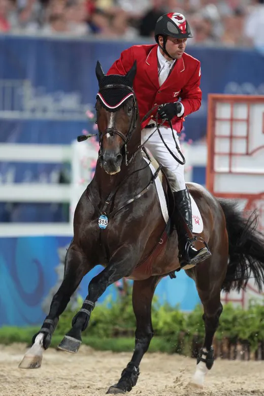 Eric Lamaze et son valeureux Hickstead ont tout donné.