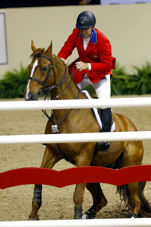 La finale ne s'est pas passée de la meilleure des façons pour McLain Ward.