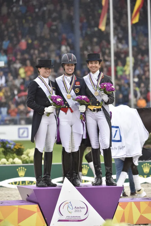 Charlotte Dujardin a tout de même réussi à conserver son titre avec Valegro.