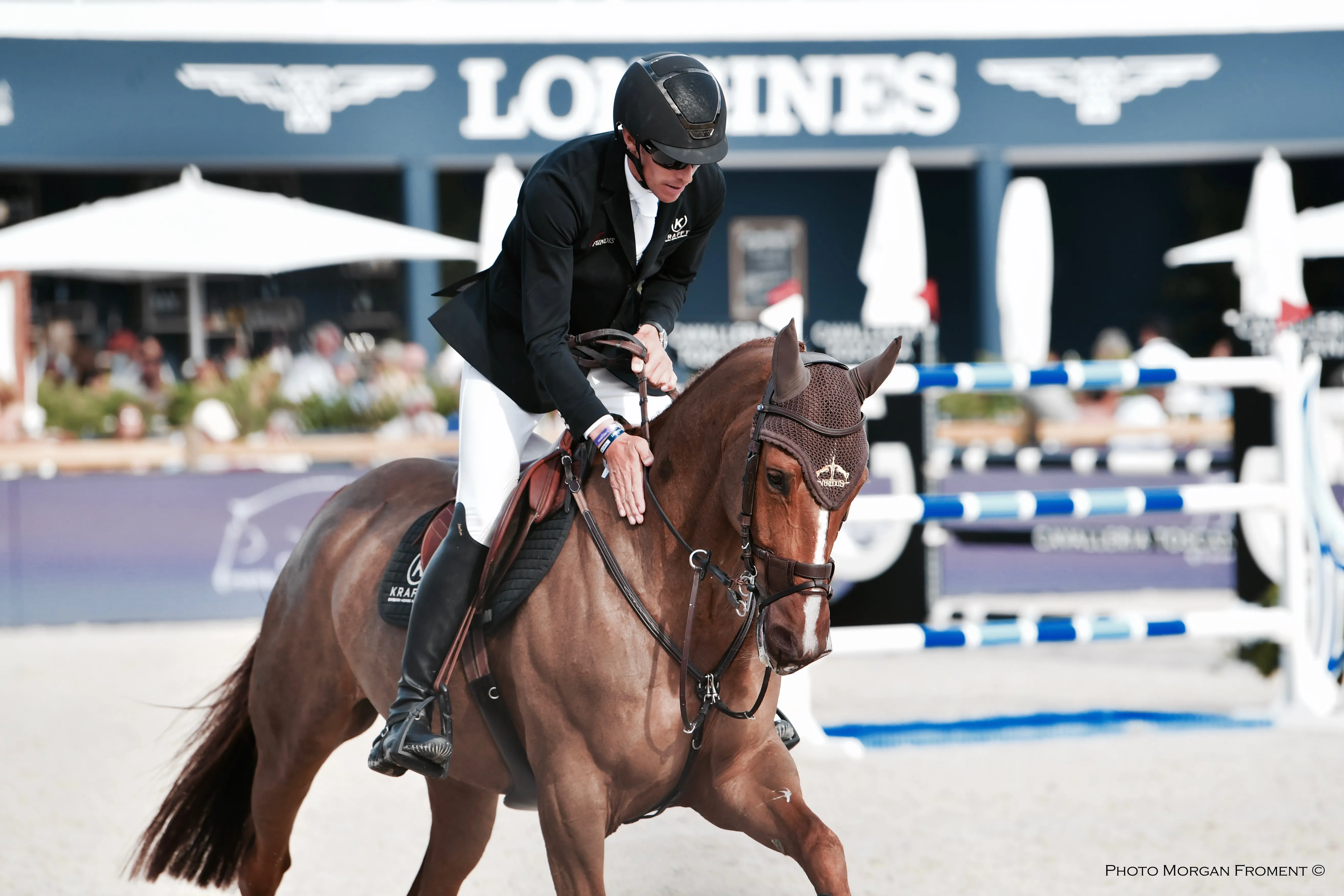 Deuxième place sous le soleil varois pour Henrik von Eckermann et King Edward.