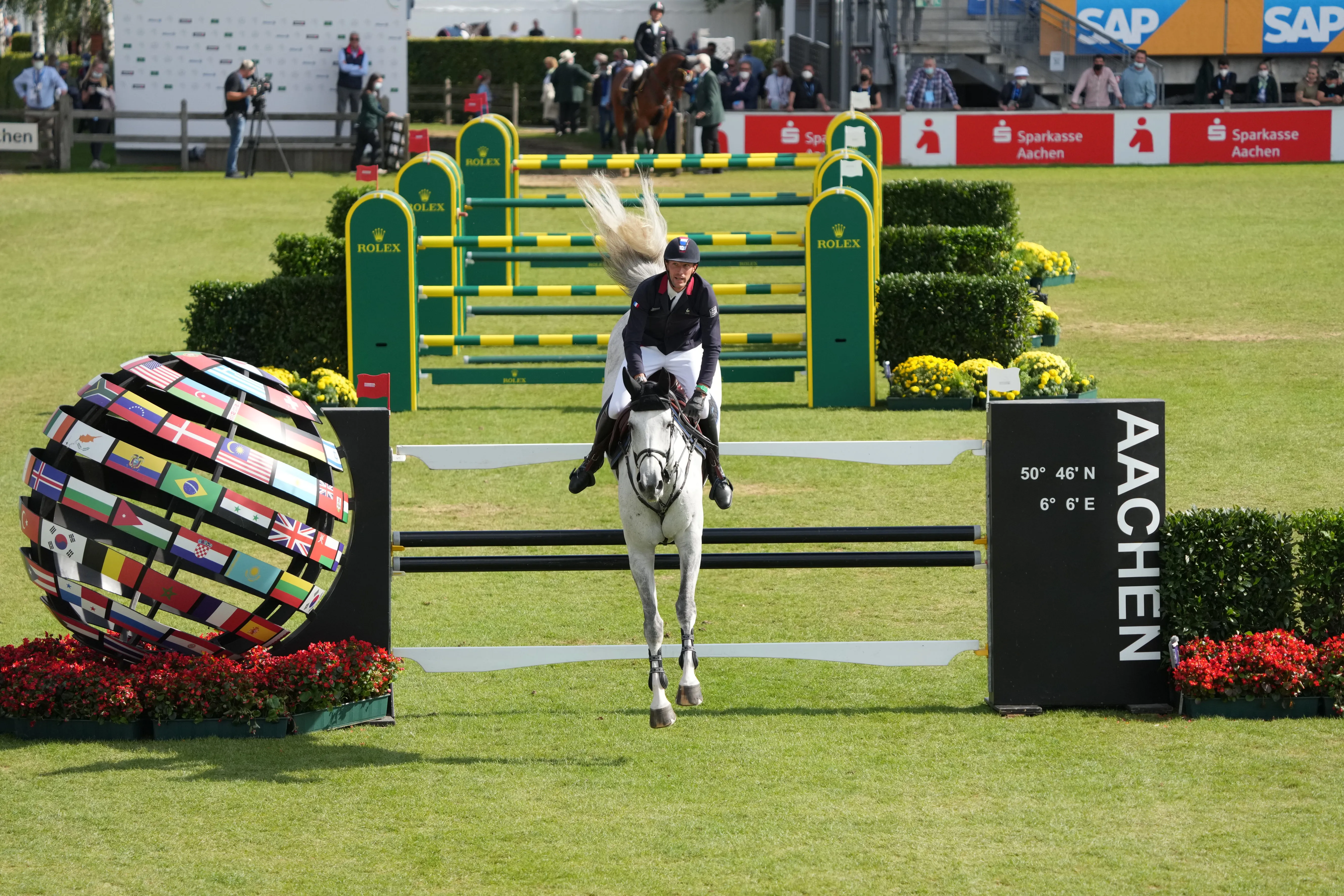Kevin Staut a été le meilleur des Français, finissant seizième avec Tolède de Mescam*Harcour.