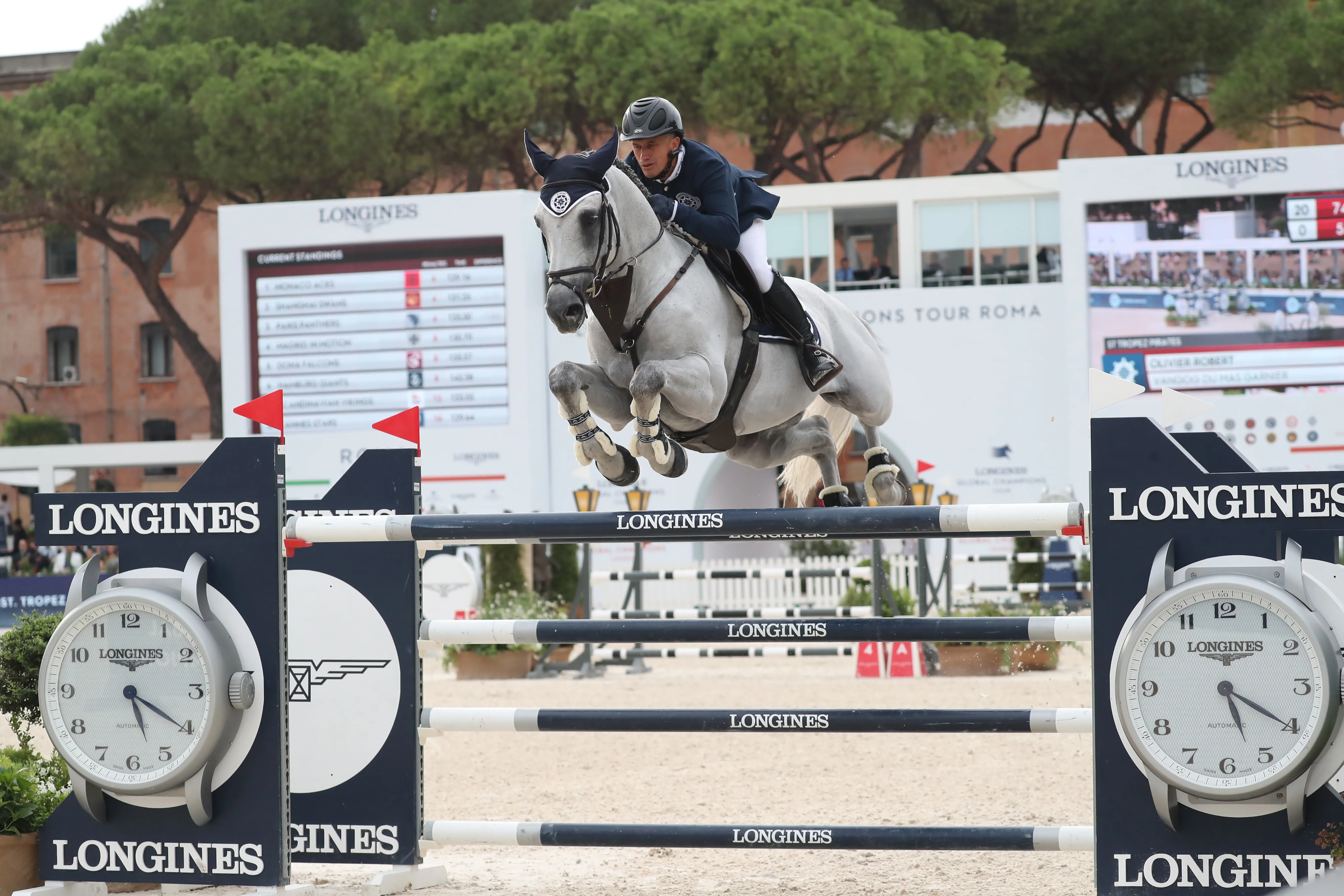 Olivier Robert et Vangog du Mas Garnier ont encore fait une belle prestation. 