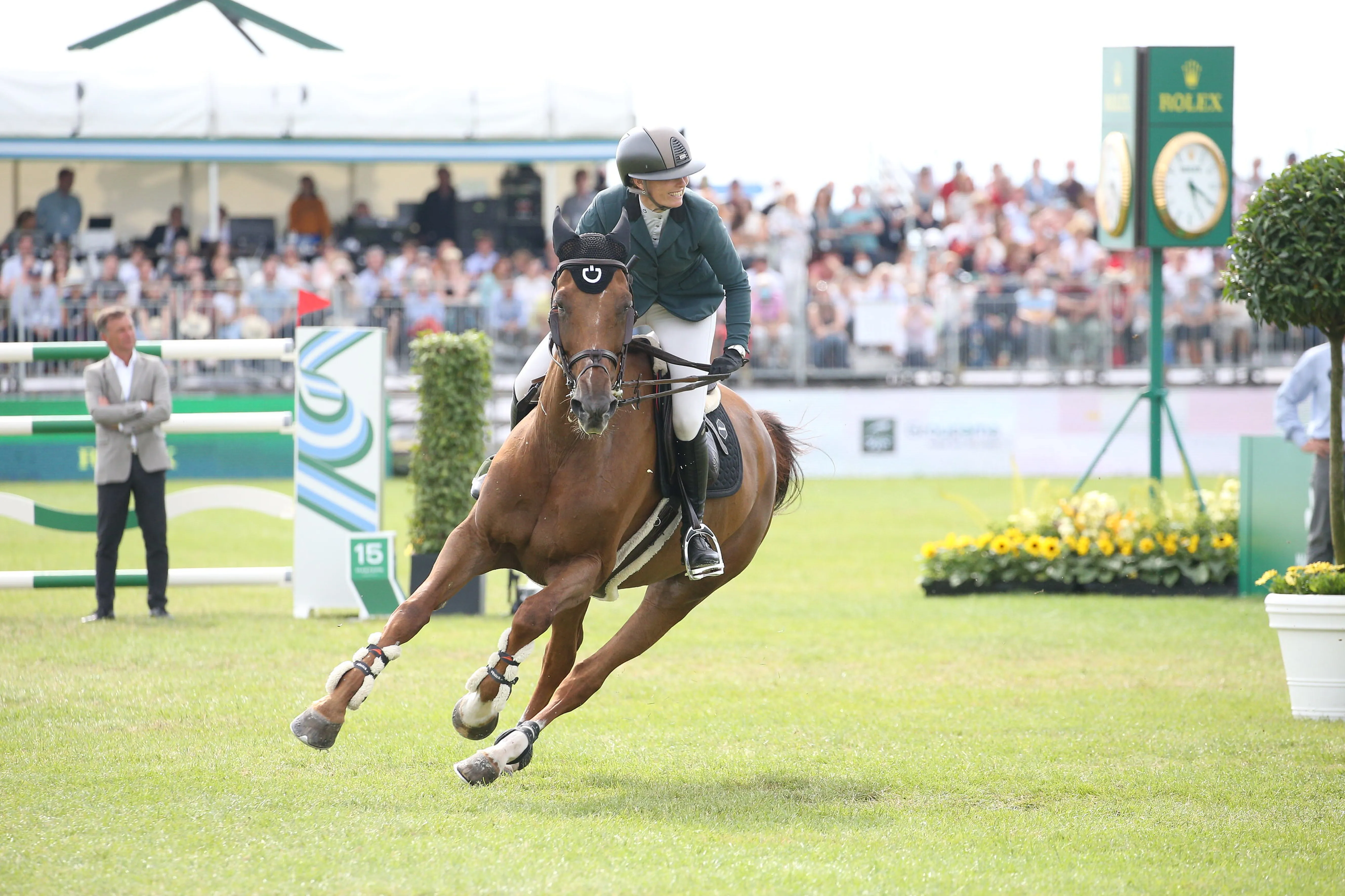 Marie Demonte et Vega de la Roche sont montées sur la troisième marche du podium.