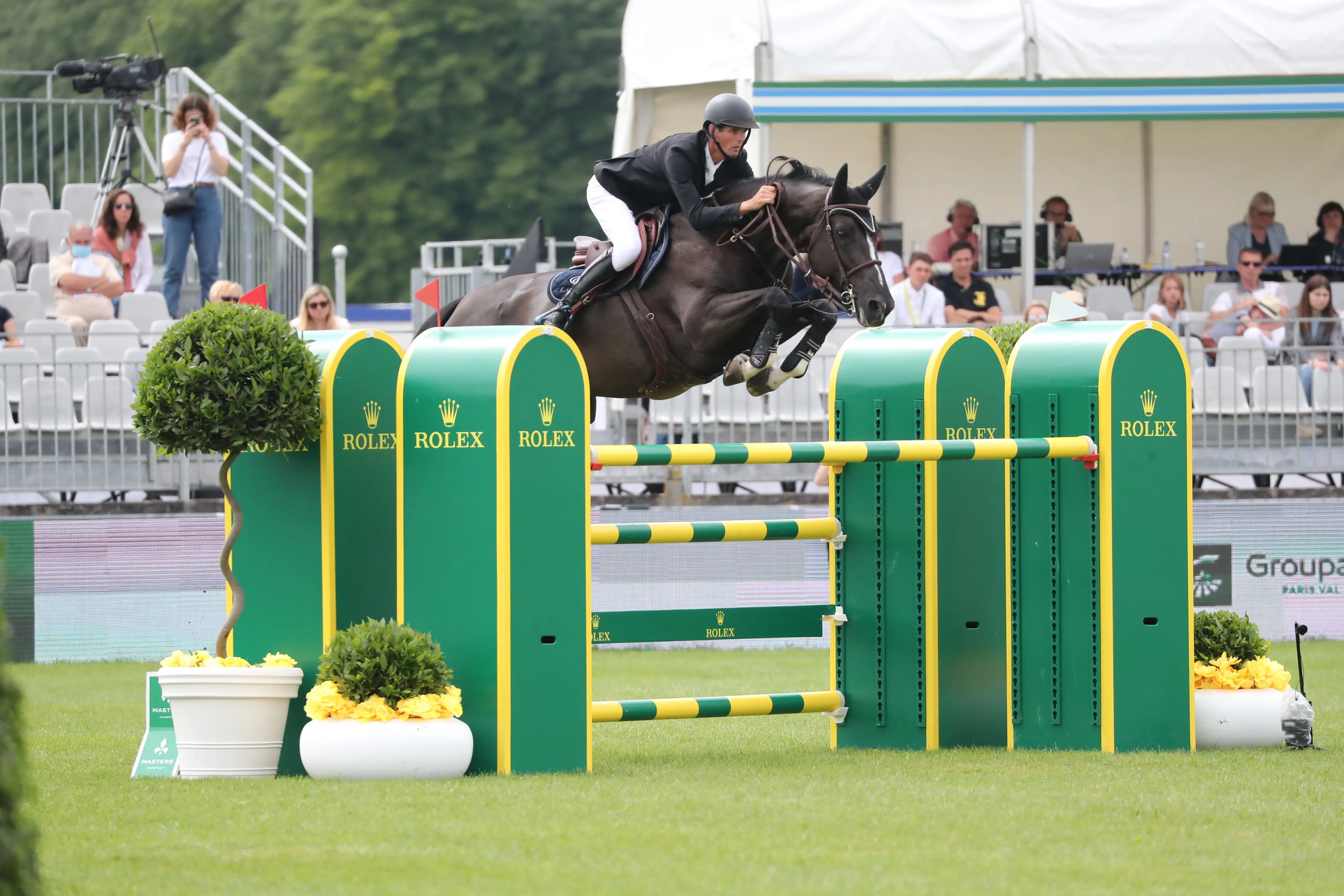 Avec Kitona de Muze, Alexis Deroubaix a signé le premier des deux seuls doubles sans-faute de l'épreuve majeure du jour. 