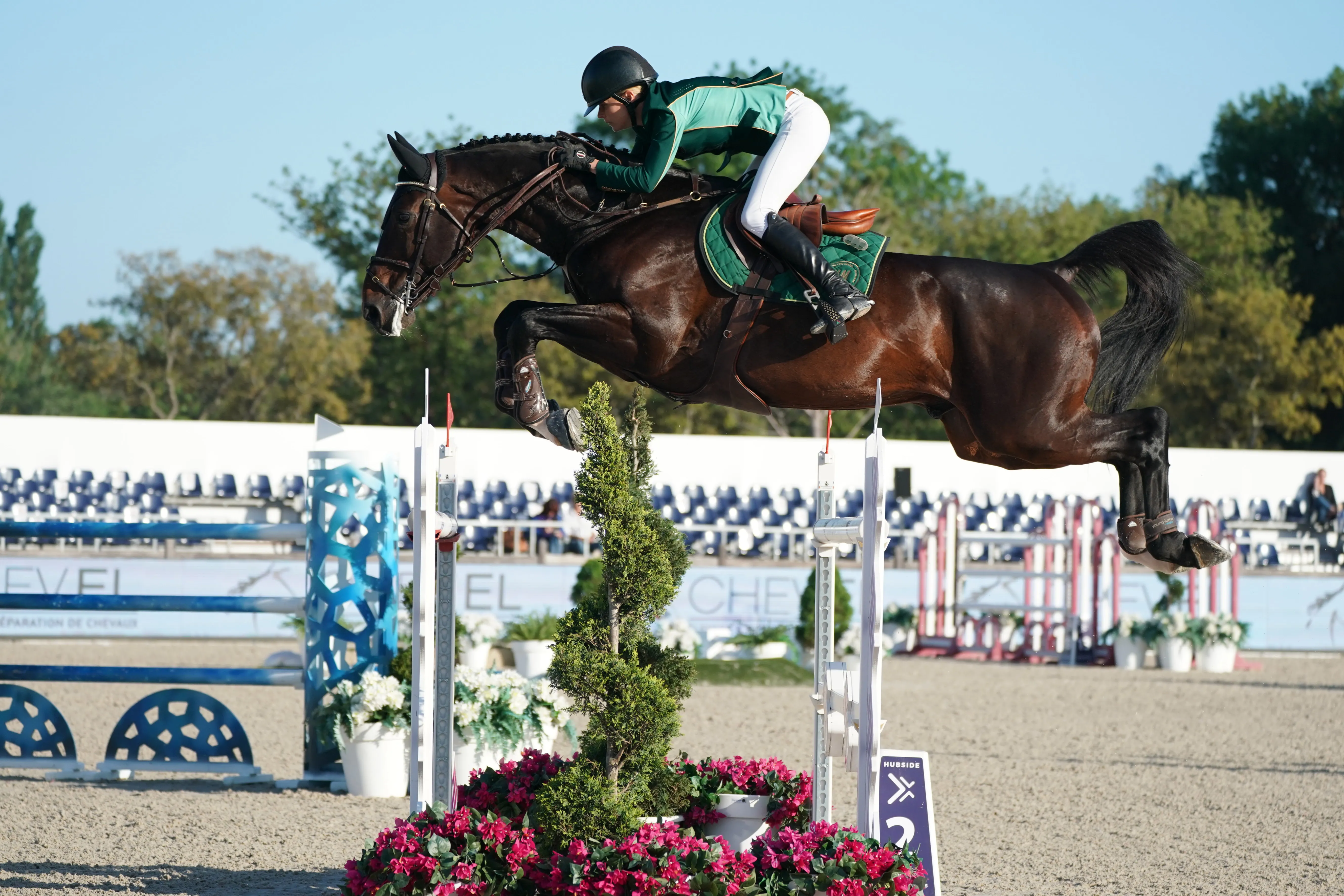 En duo depuis le début de l'année, Malin Baryard Johnsson et El Barone 111 Z semblent s'être bien trouvés!
