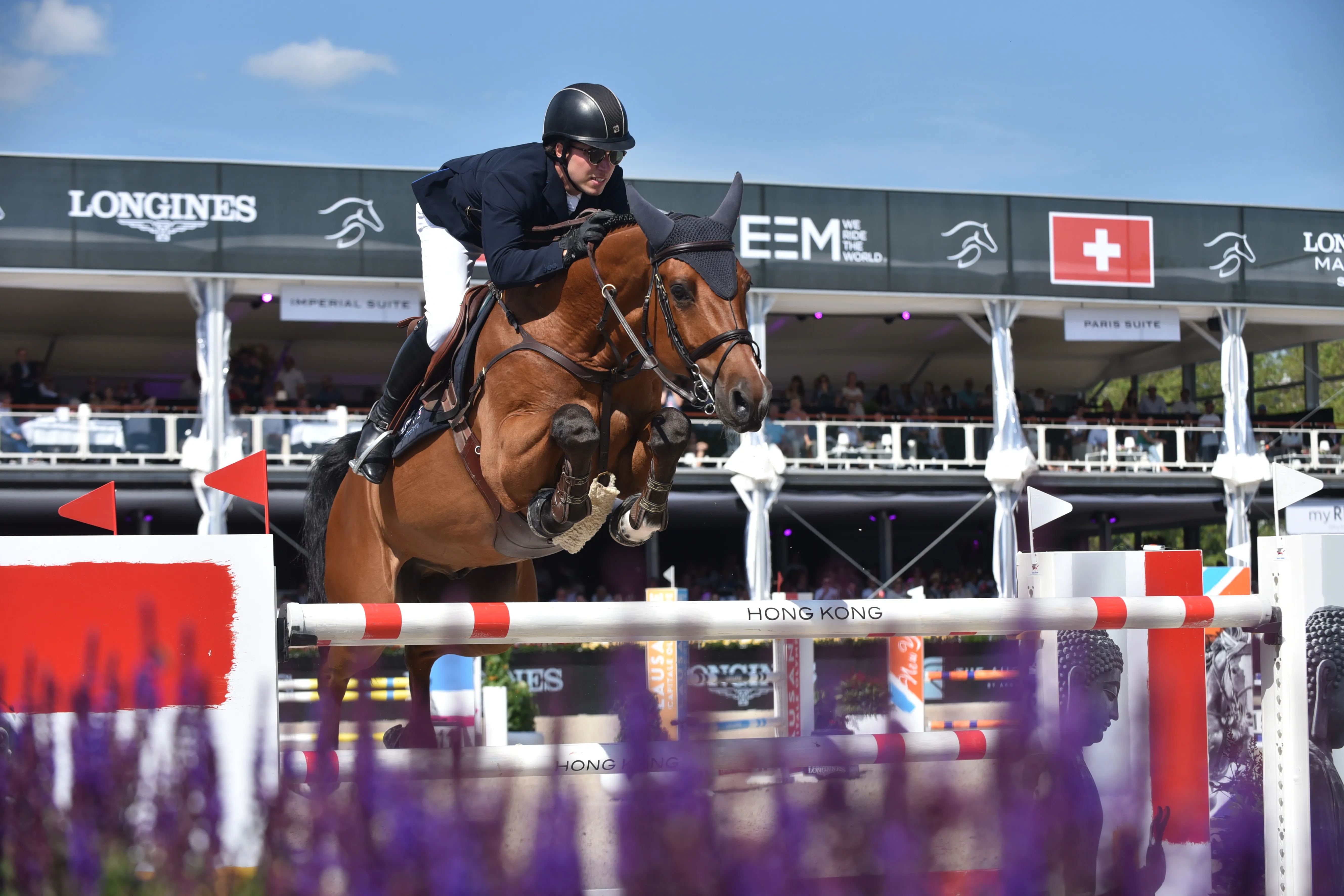Le Suédois Douglas Lindelöw s’est emparé de la troisième place avec Casquo Blue.