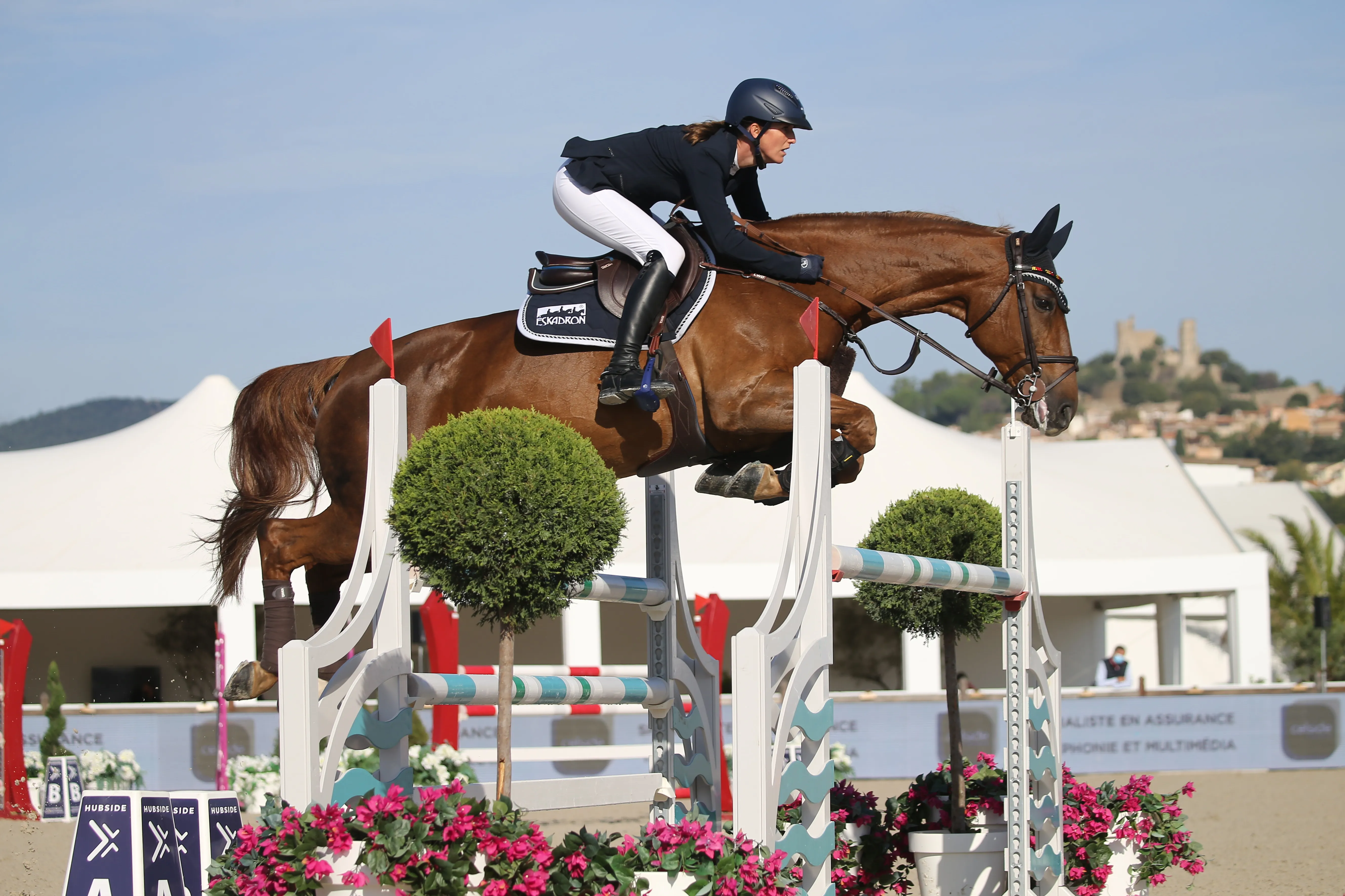 Après plus d'un an d'absence, DSP Alice avait fait sa rentrée en octobre 2020 lors de l'Hubside Jumping de Grimaud.