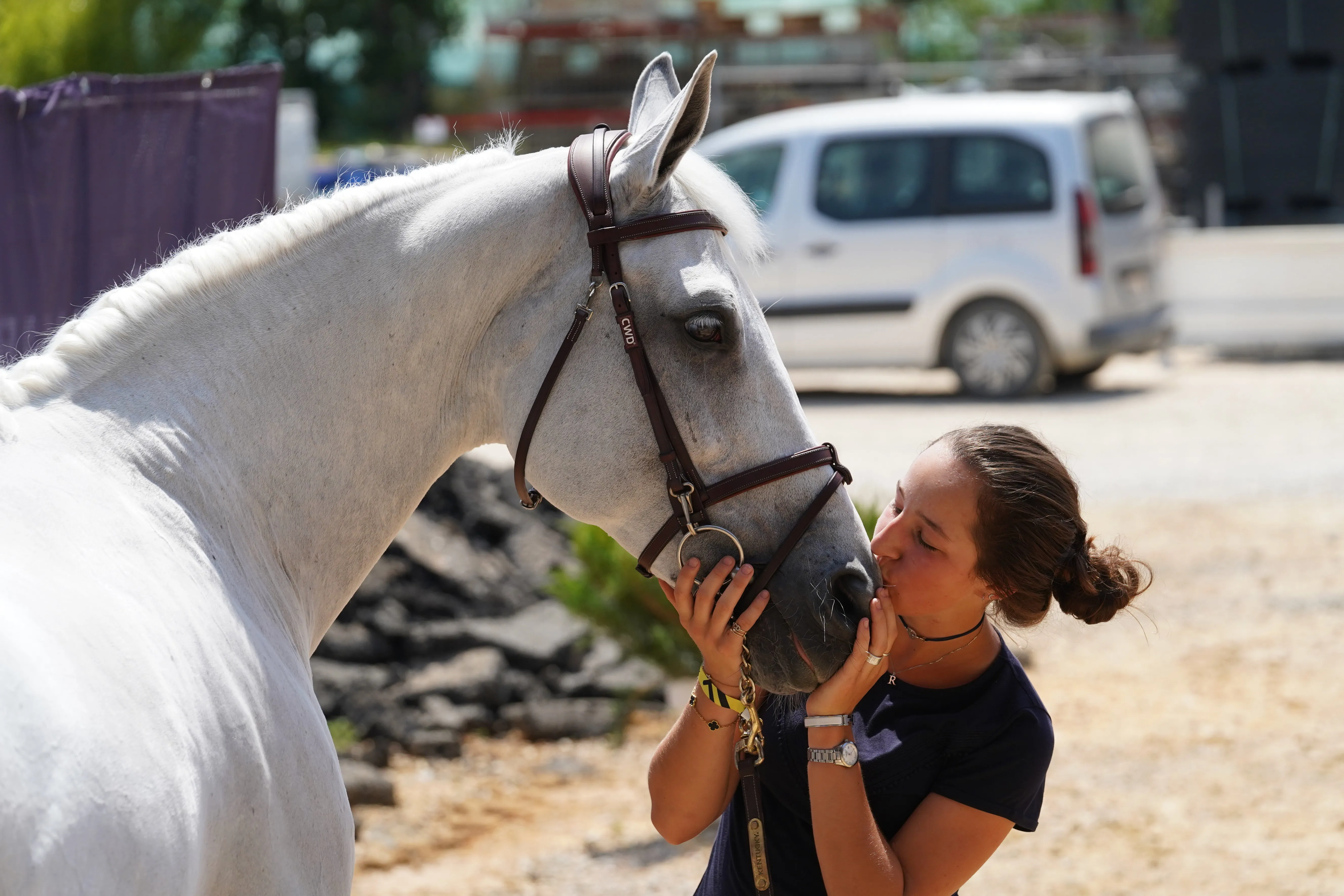 Rose de Balanda a pris la difficile décision de mettre un terme à la carrière sportive d’Imke 111.