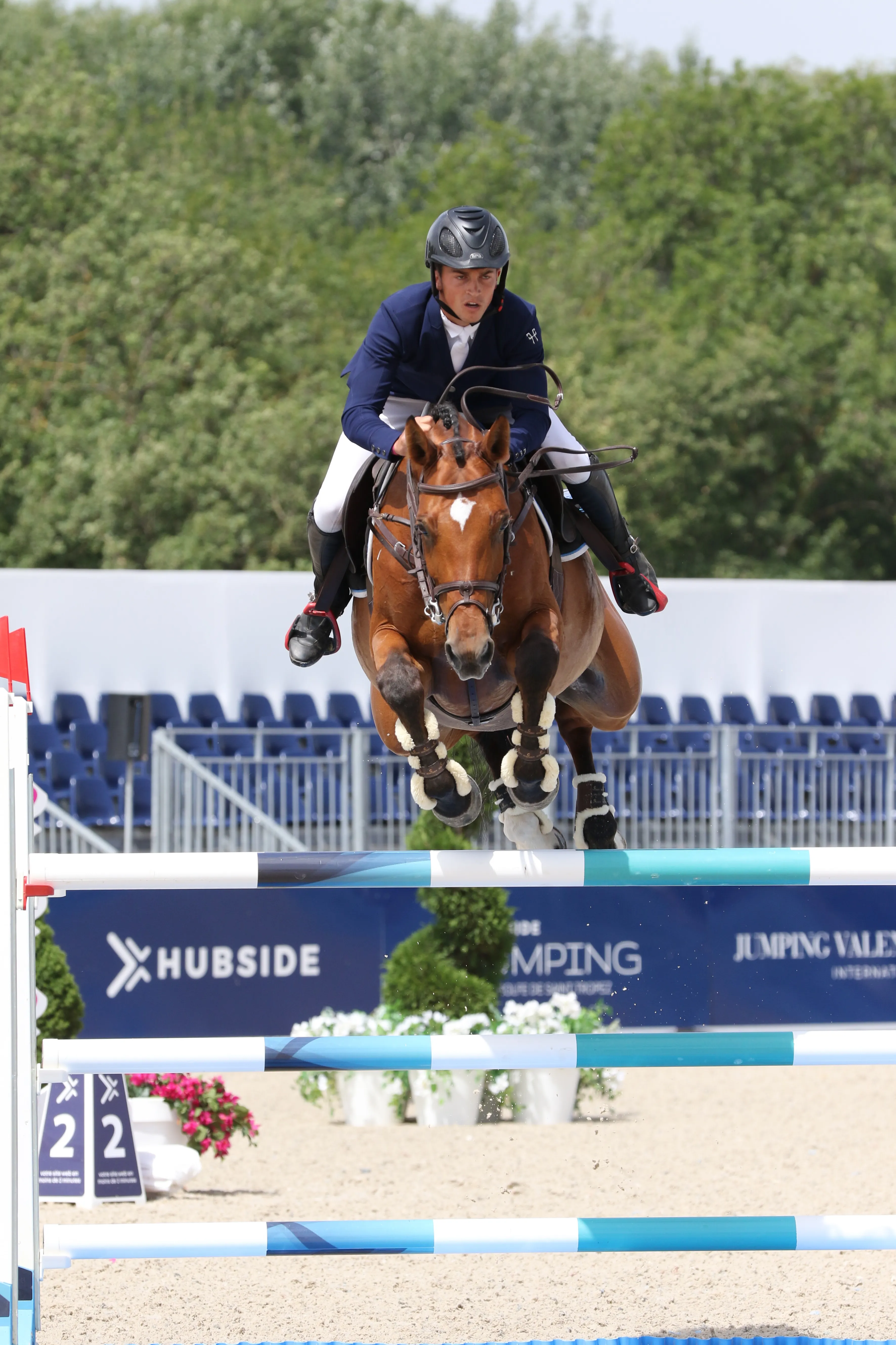 Vendôme d’Ick est la jument de tête du jeune cavalier installé dans le Tarn. 