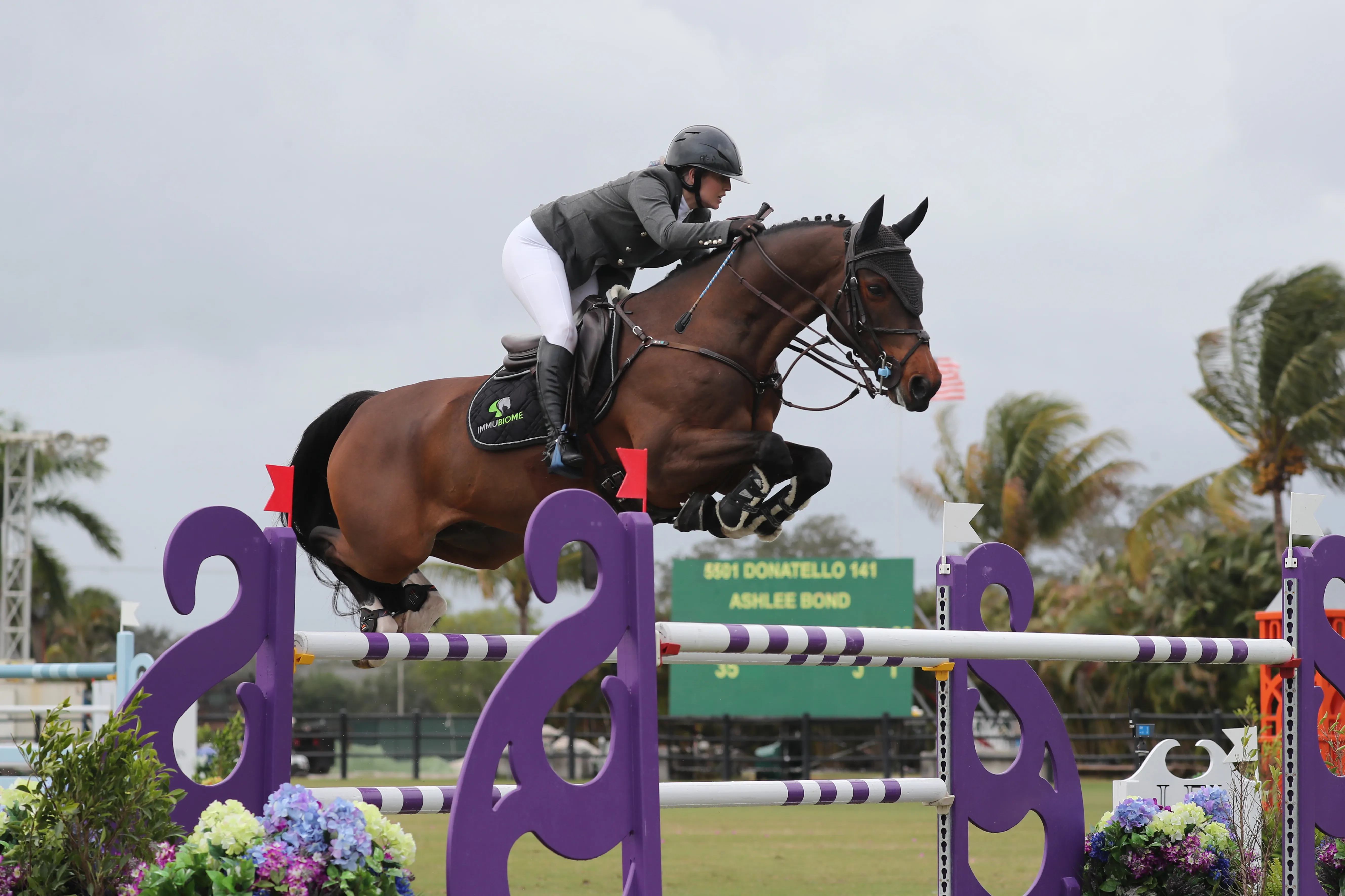 Rentrée réussie également pour Ashley Bond et Donatello 141, deuxièmes. 