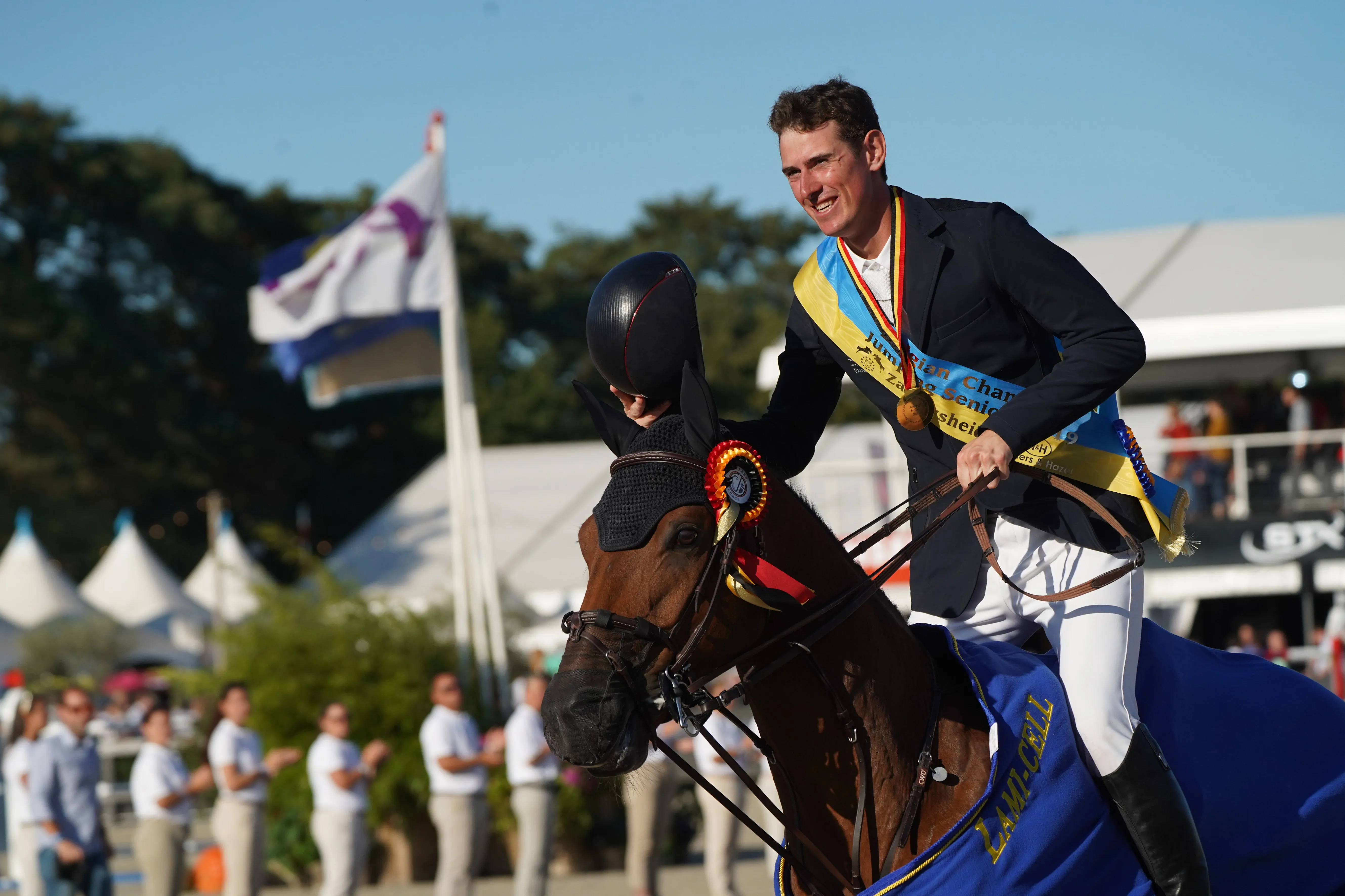 Jos Verlooy et Varoune ont remporté leur premier titre national en 2019, à la surprise générale.