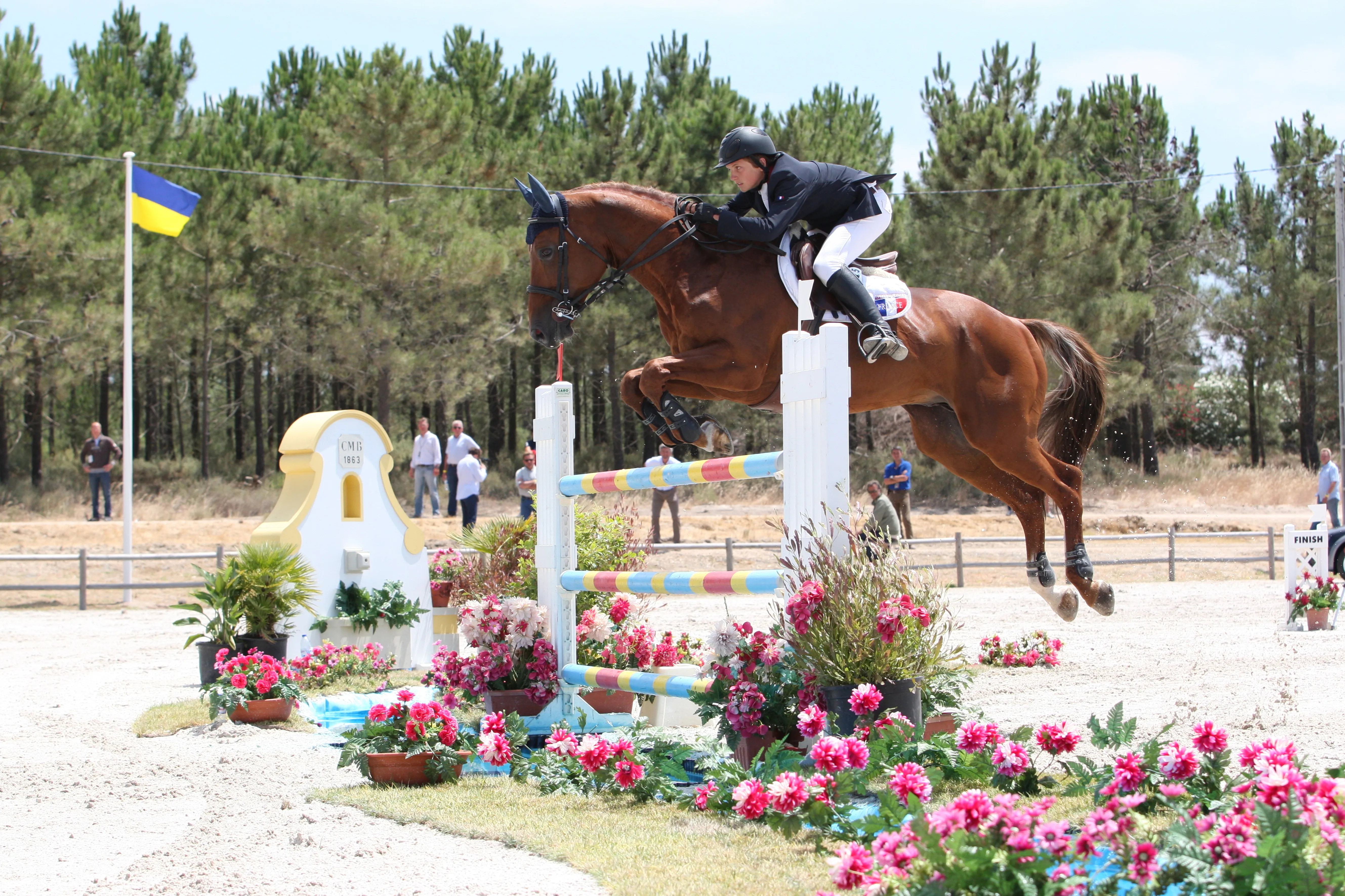 Déjà en 2011, le cavalier avait décroché l'argent en individuel aux Européens Enfants de Comporta, avec Kaloubet d'Tourelle.