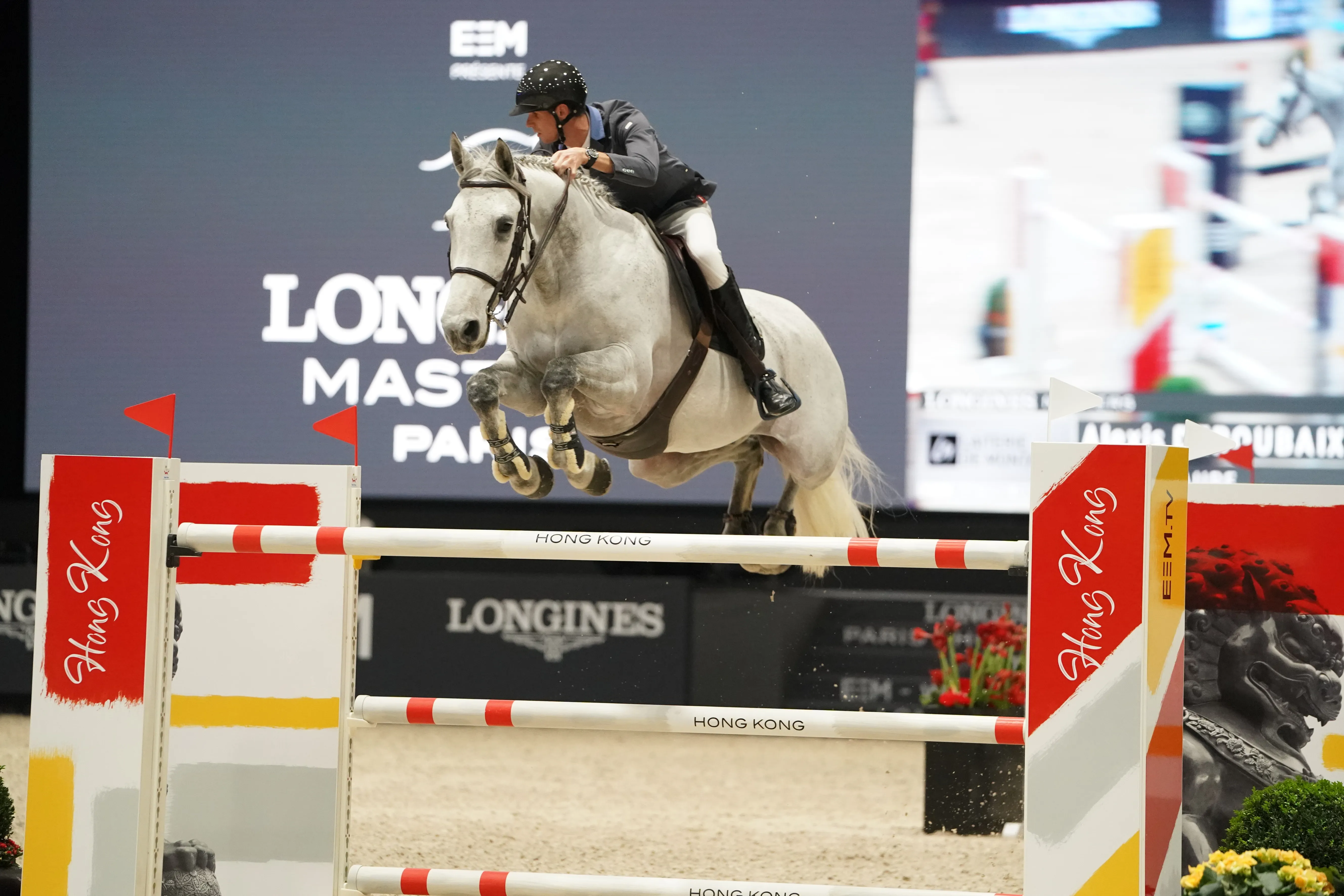 Meilleur tricolore, Alexis Deroubaix a accroché la deuxième place avec Timon d'Aure.