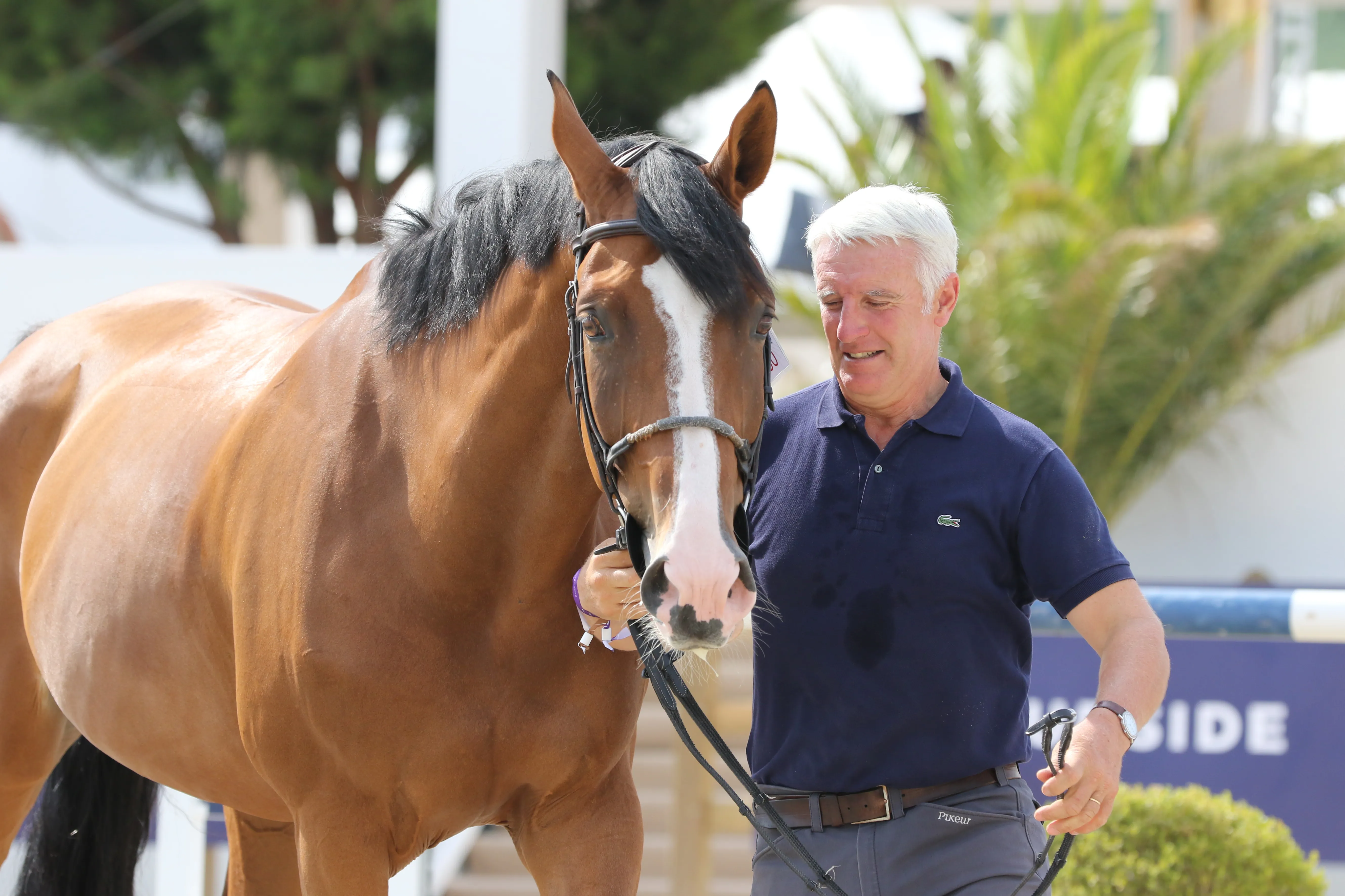 Roger-Yves Bost sera accompagné de sa fidèle Sangria du Coty.