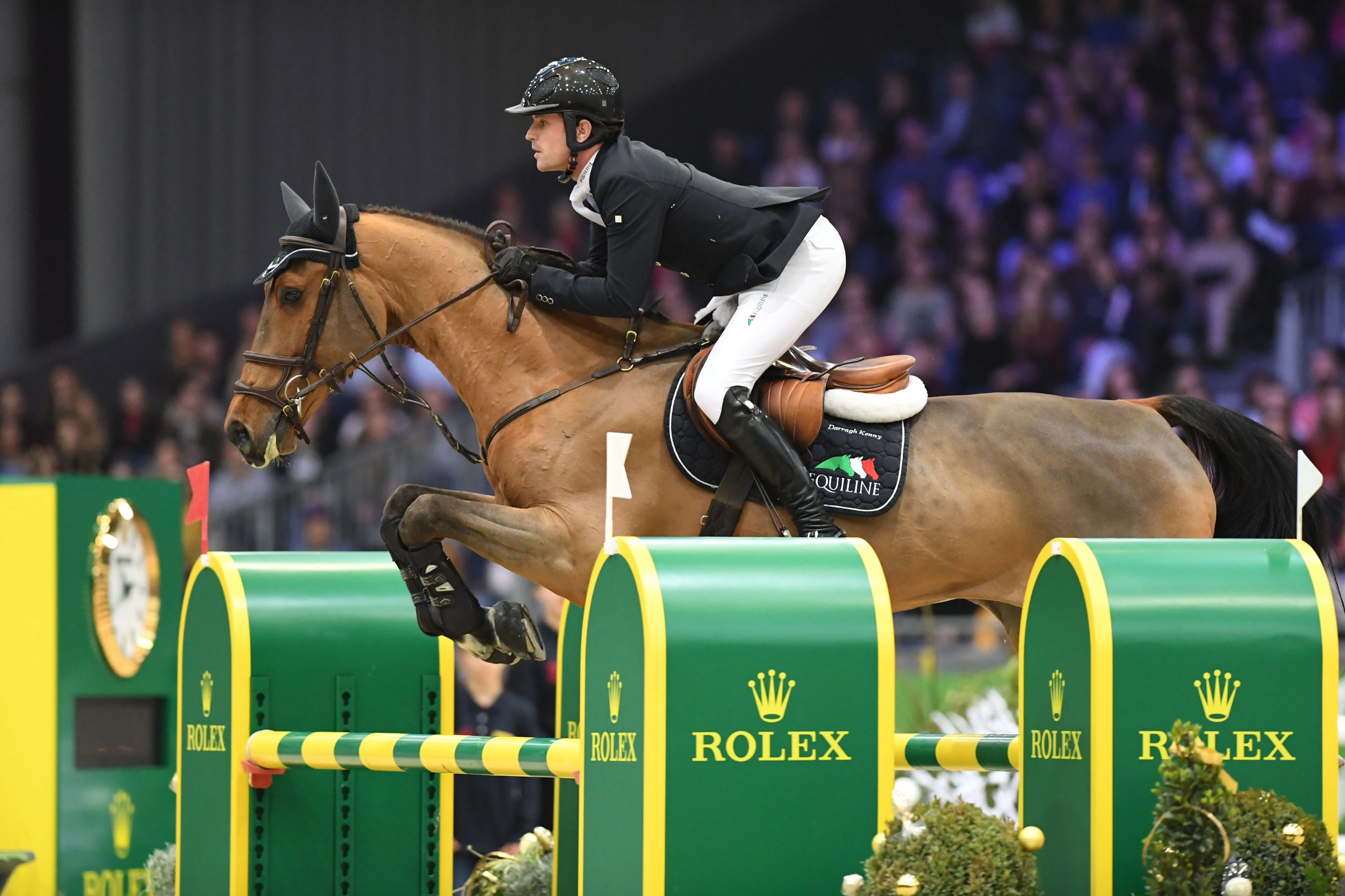 Excellente première pour Darragh Kenny, deuxième du Top Ten ce soir à Genève.