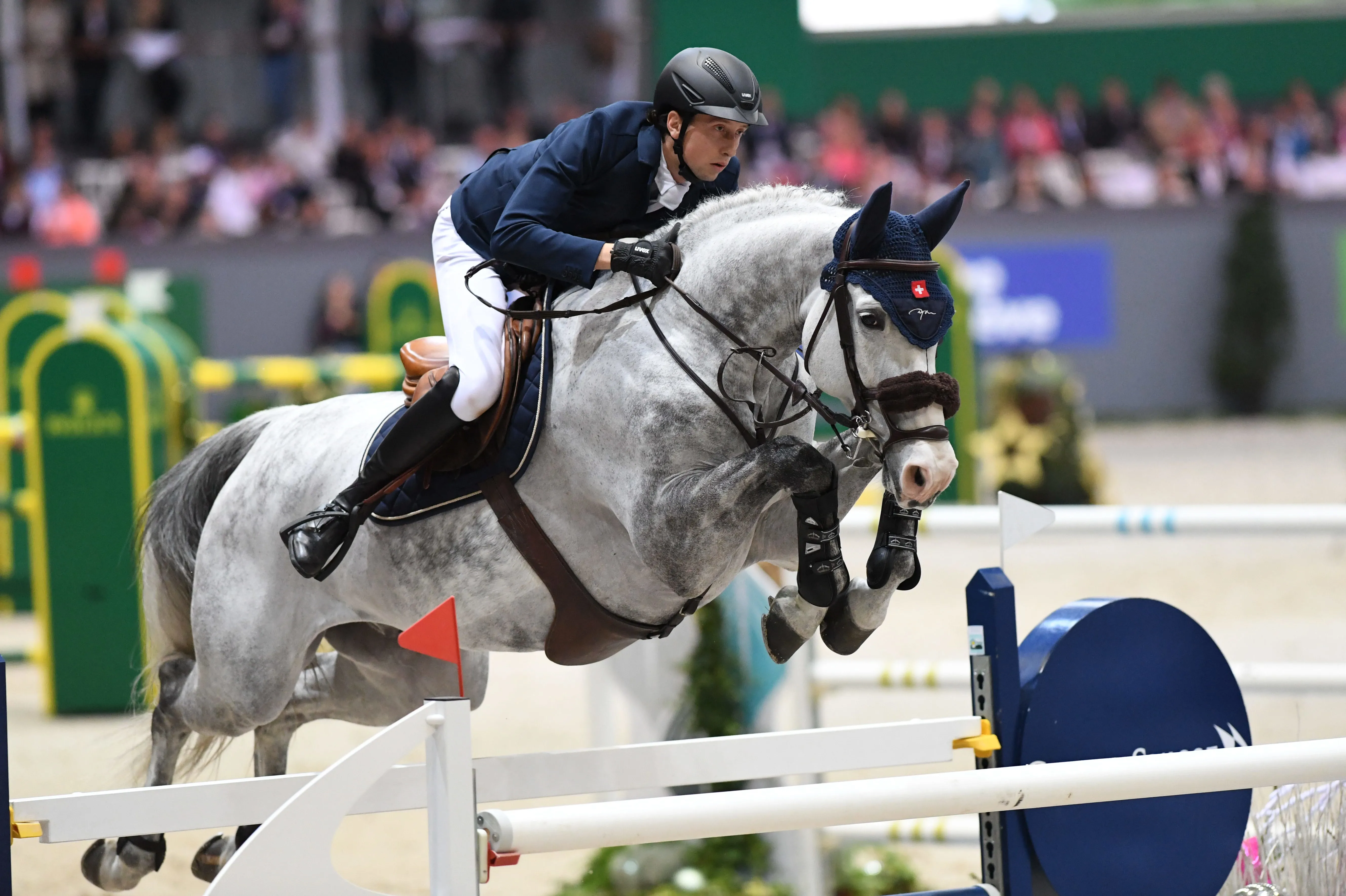 Martin Fuchs et Silver Shine ont aujourd'hui dû s'incliner face à Steve Guerdat et Venard de Cerisy.