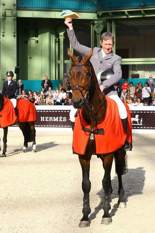 Ludger Beerbaum et Chaman victorieux au Saut Hermès