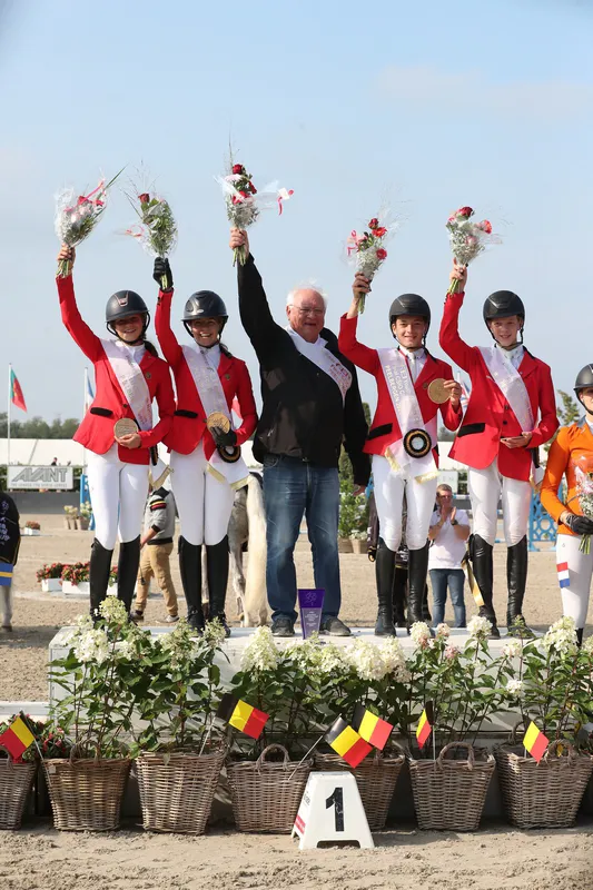 Nouveau succès pour l'équipe Enfants belge.