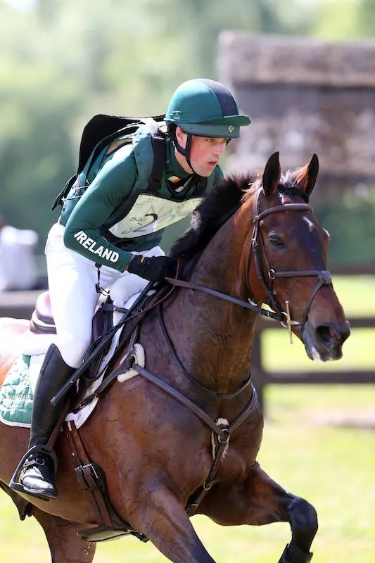 Ici au CCI 4*-L de Saumur avec Horseware Lukeswell en 2015, Sam Watson poursuit une très belle carrière à haut niveau.