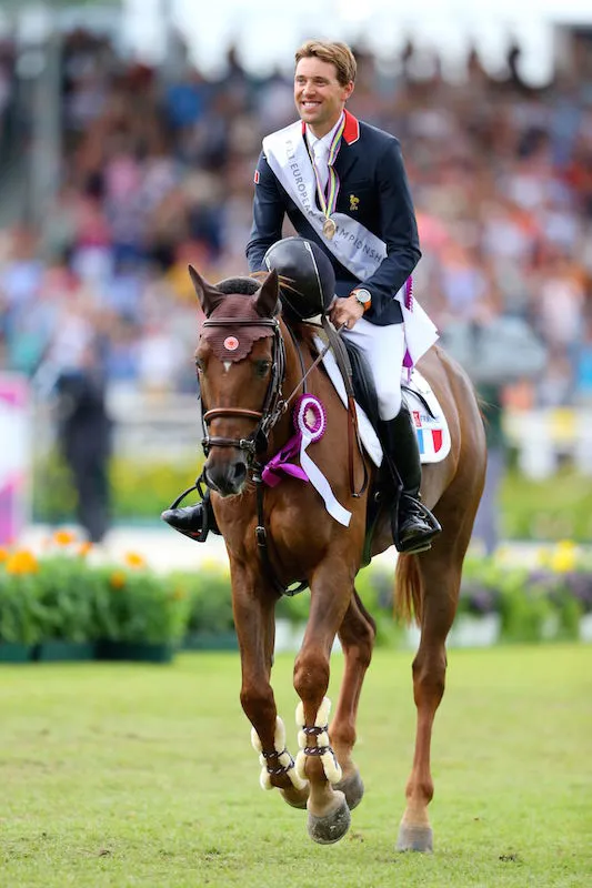 Simon Delestre a achevé ses premiers championnats d'Europe en arranchant une superbe médaille de bronze.