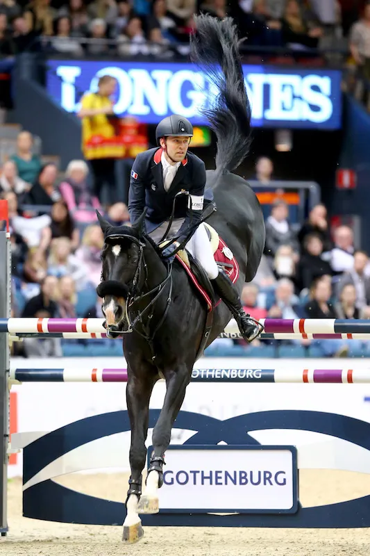 Simon Delestre a manqué le sans-faute de très peu avec Qlassic Bois Margot.