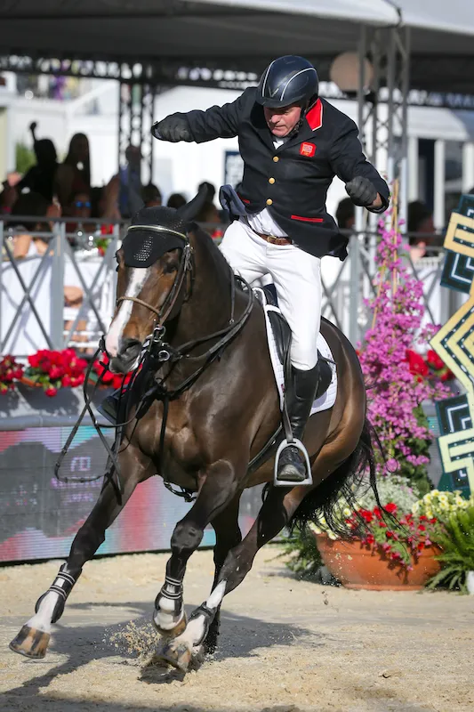 John Whitaker et Ornellaia ont laissé une superbe impression sur la piste.