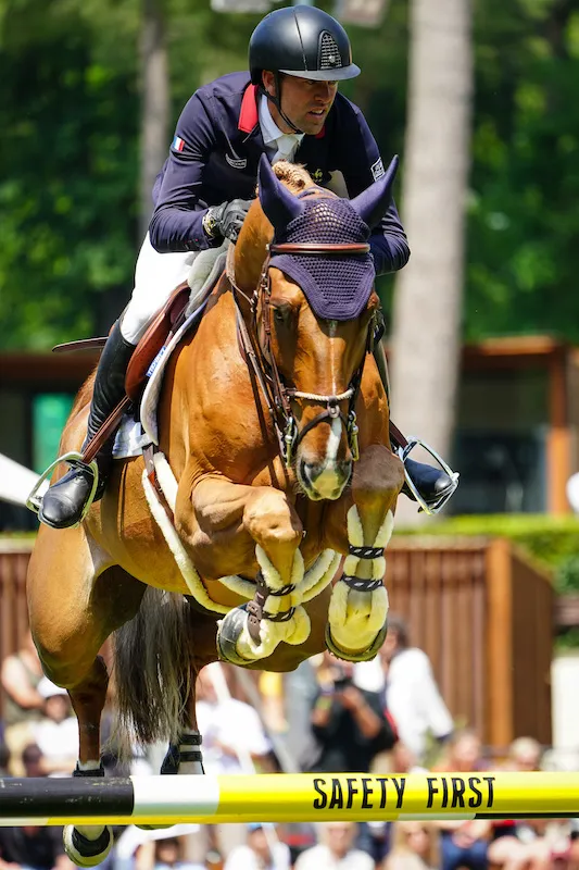 Simon Delestre et Uccello de Will ont marqué de gros points cet après-midi.