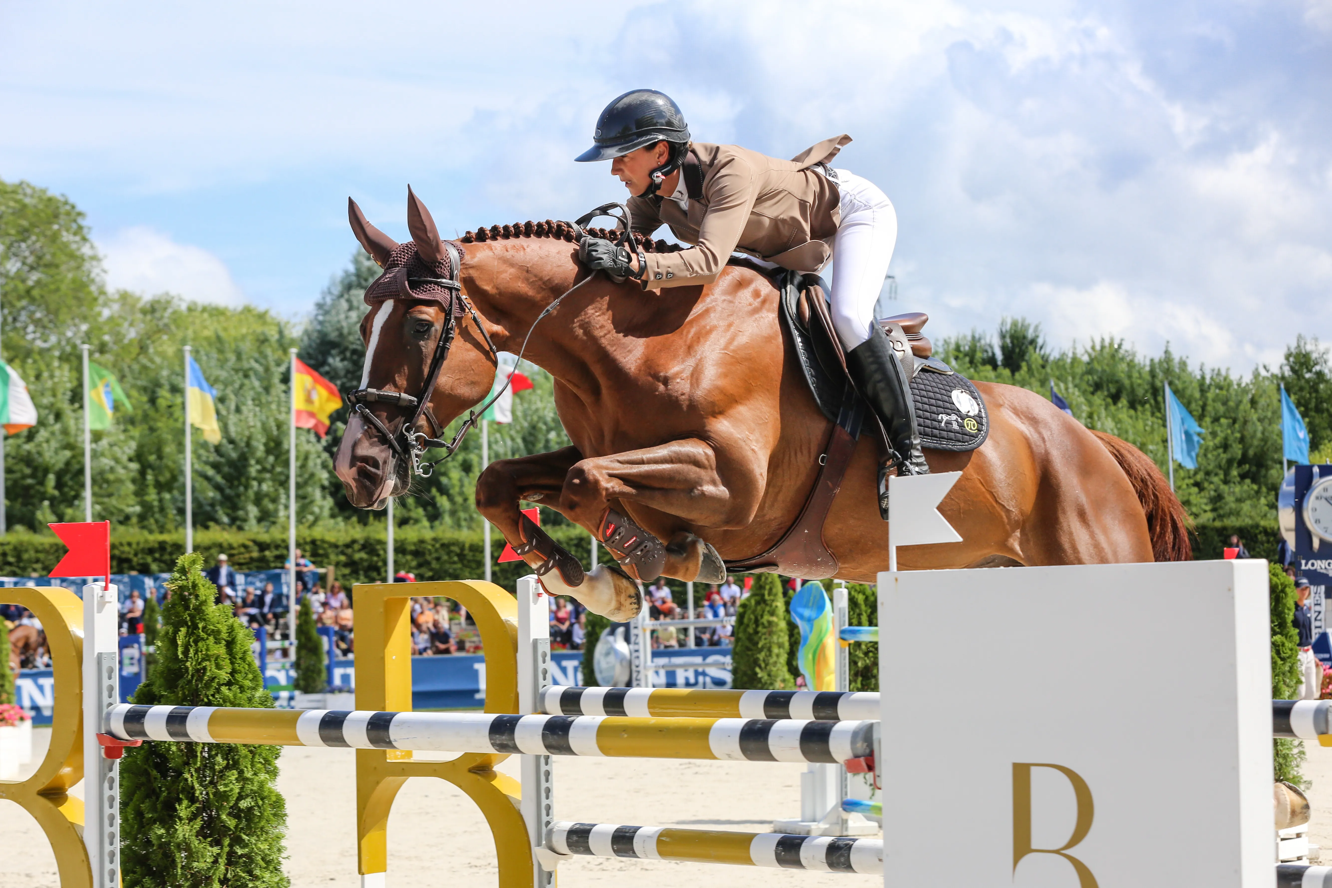 Quatrième, Varennes du Breuil aura pris une belle expérience aujourd'hui avec Pénélope Leprevost.