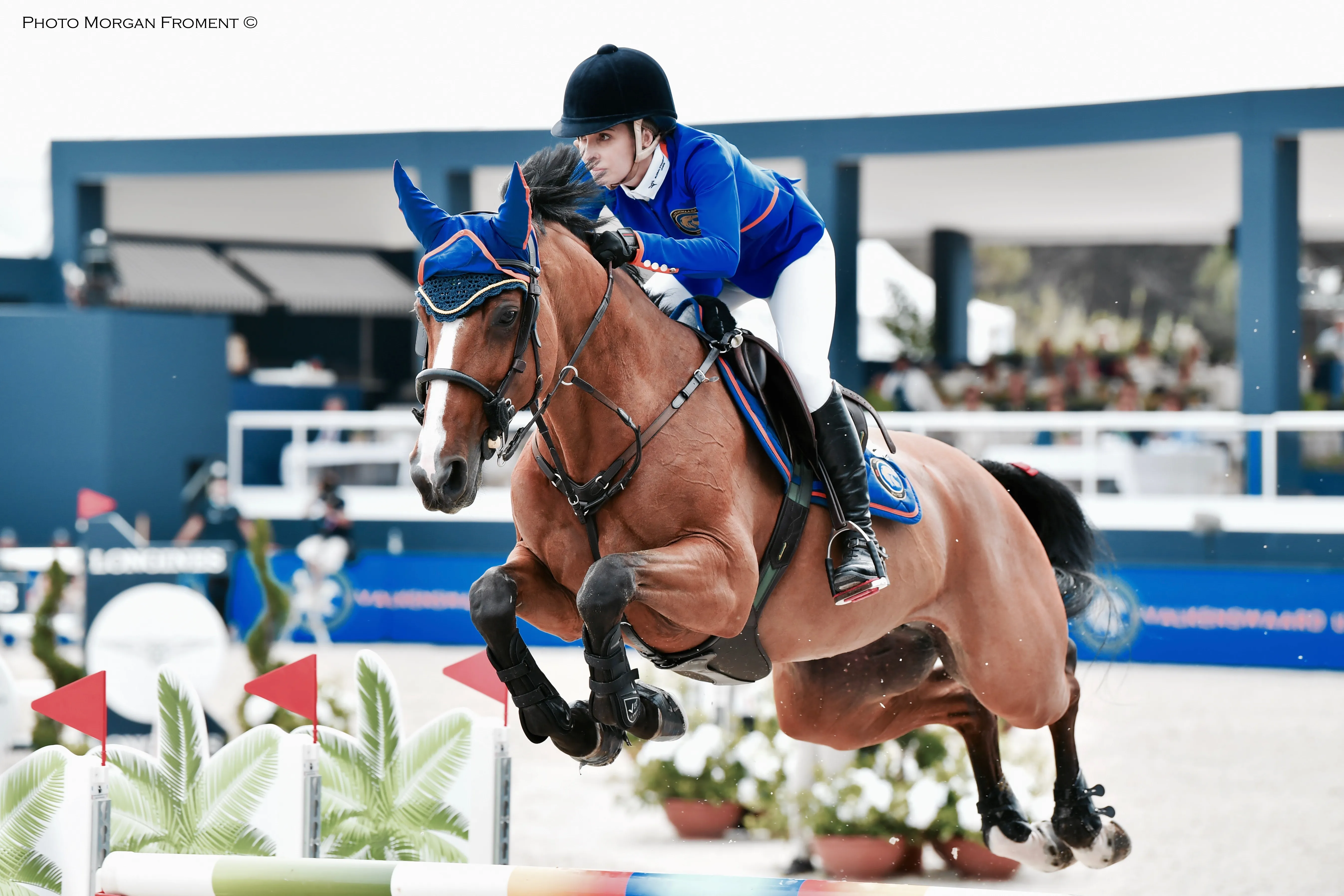 Edwina Tops-Alexander est ici en selle sur Identity Vitseroel.