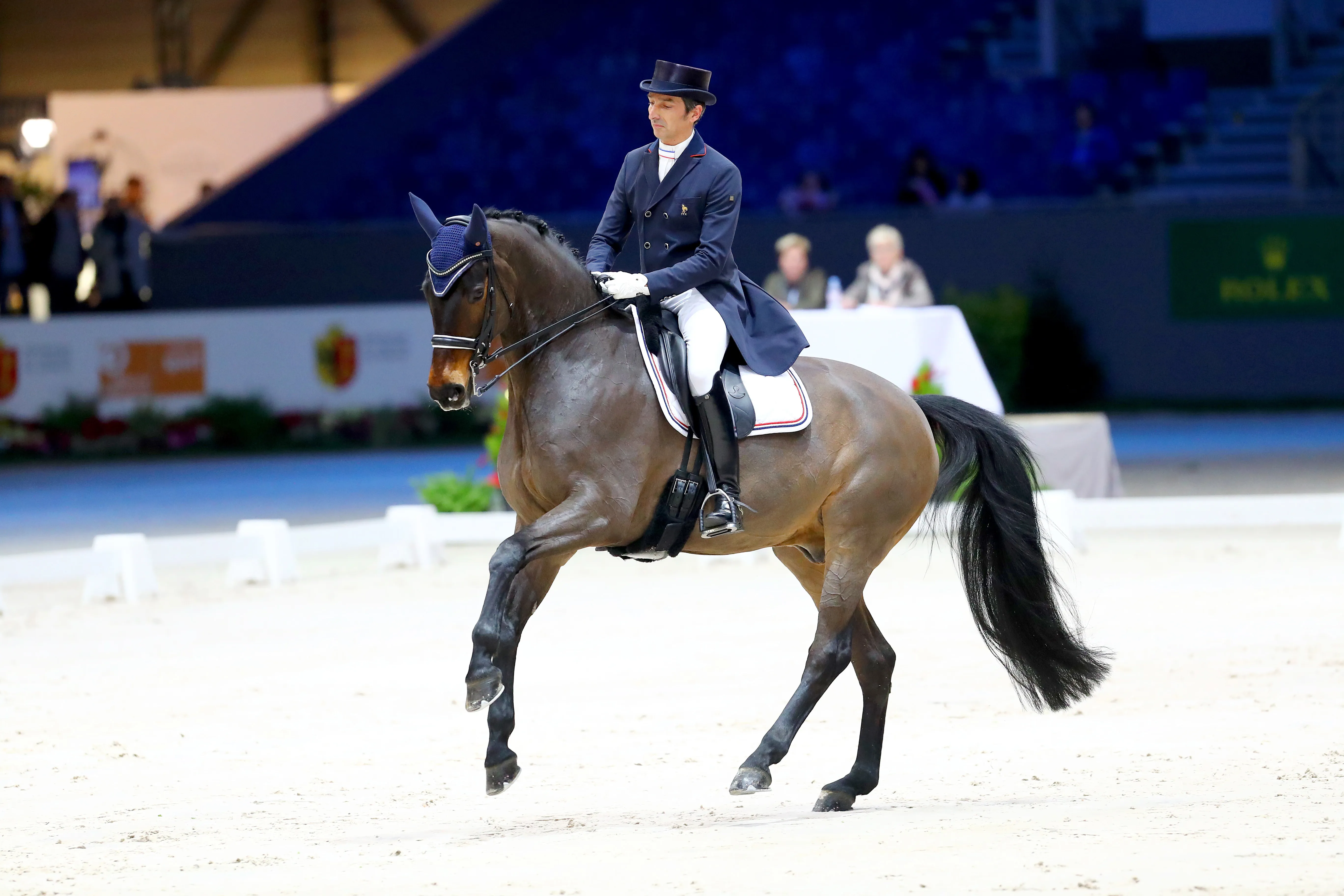 avec Star Wars, ici au CHI de Genève en 2018, Bertrand Liegard a pu courir ses premières grandes épreuves internationales
