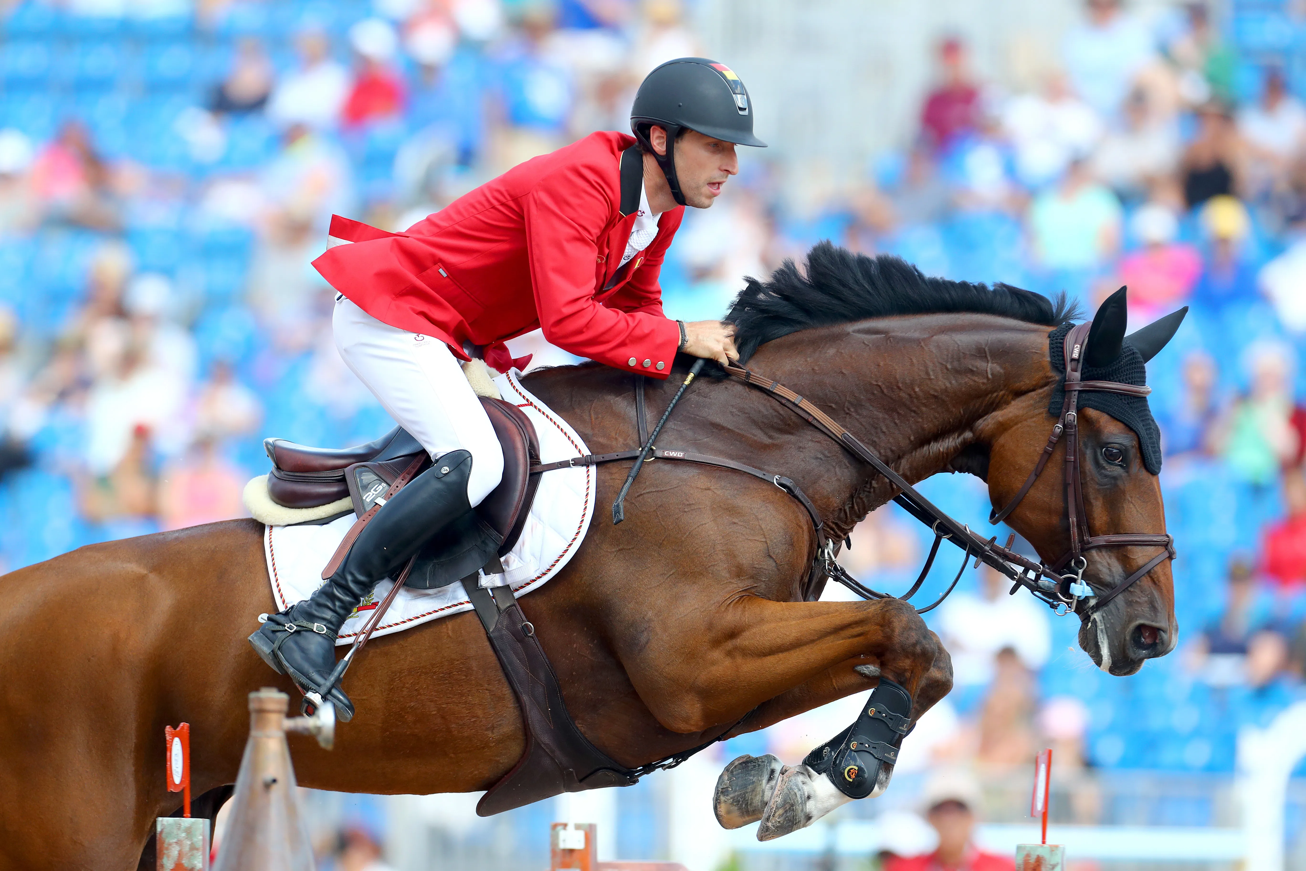Ici en photo, Pieter Devos n'a pu renverser la tendance pour l'équipe belge, décidément bien à la peine à Tryon.